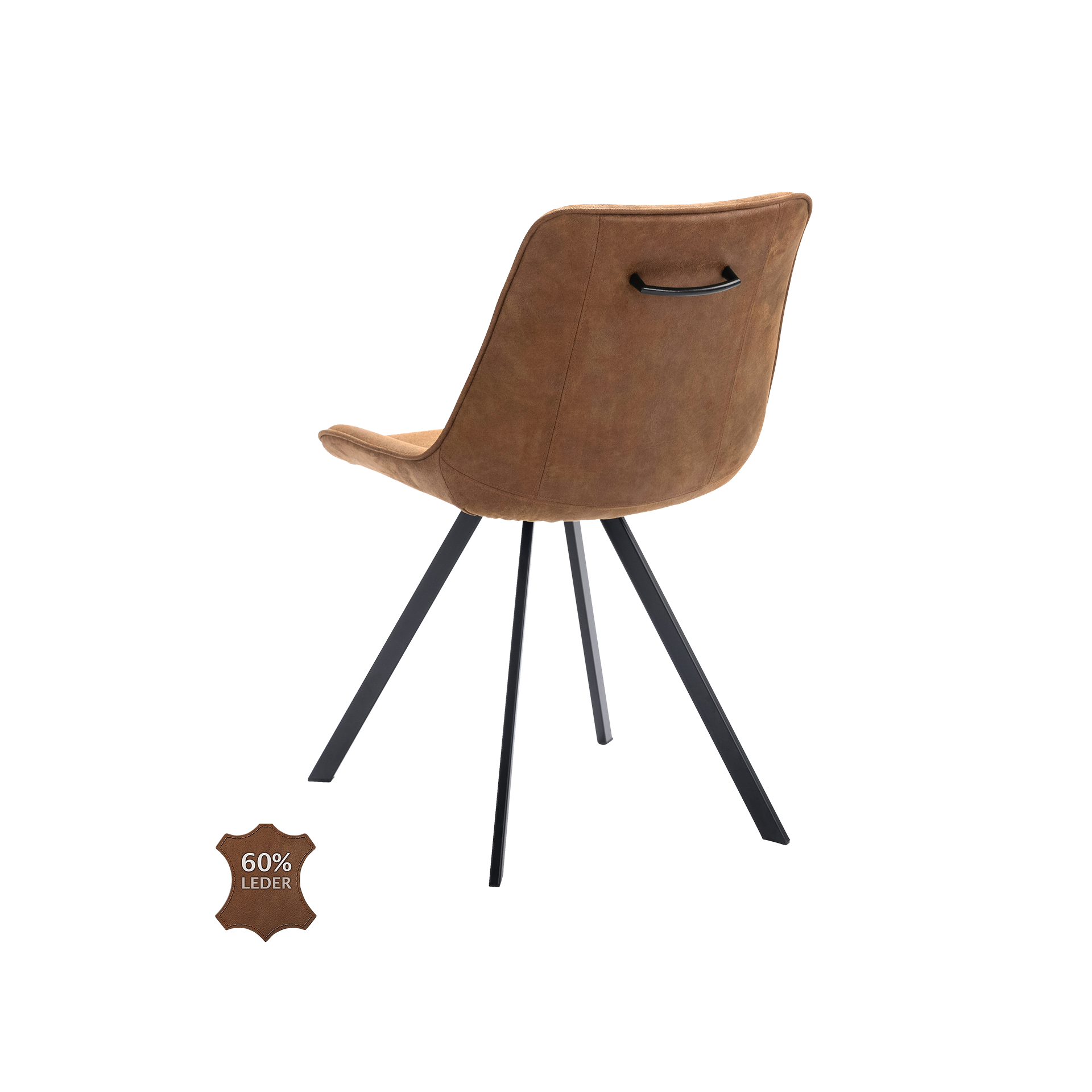 Natura Stuhl Wesley Bezug Stoff Bull Camel Gestell Metall Schwarz pulverbeschichtet Natura Stuhl Wesley Bezug Stoff Bull Camel Gestell Metall Schwarz pulverbeschichtet