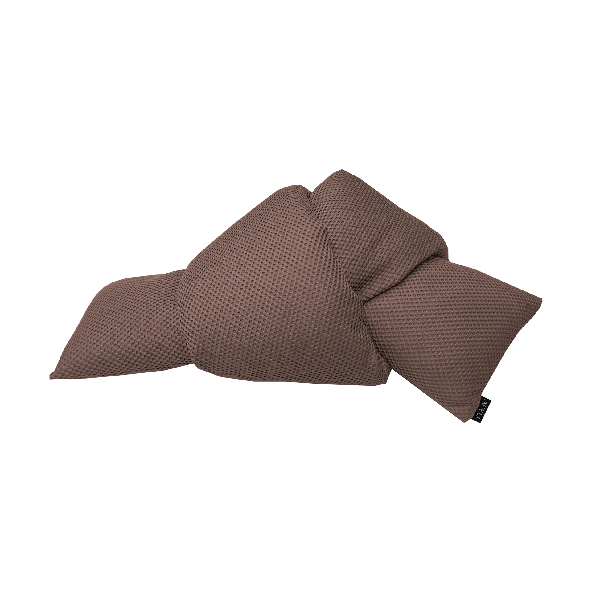 Kissen Miles Mocca 31x53cm Kissen Miles Mocca 31x53cm