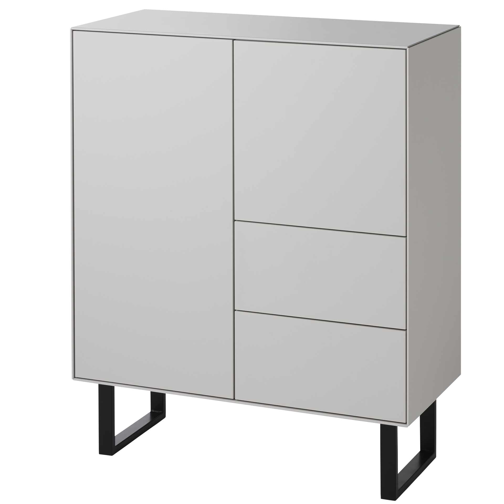 Raumfreunde Highboard Edge Grau Raumfreunde Highboard Edge Grau