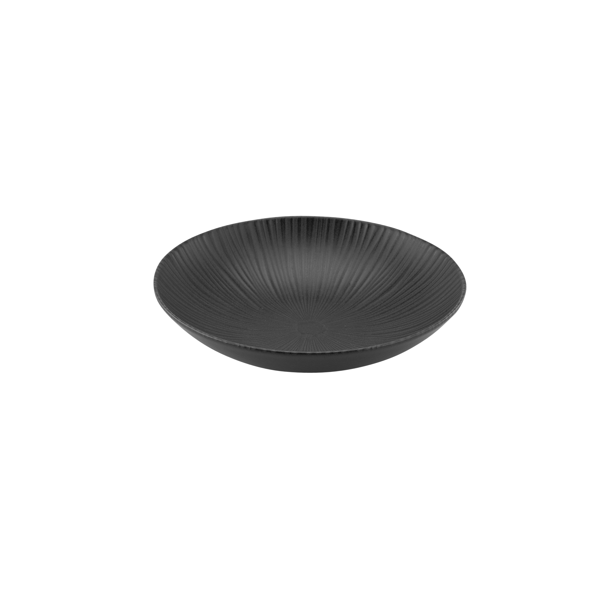 Suppenteller Vesuvio black