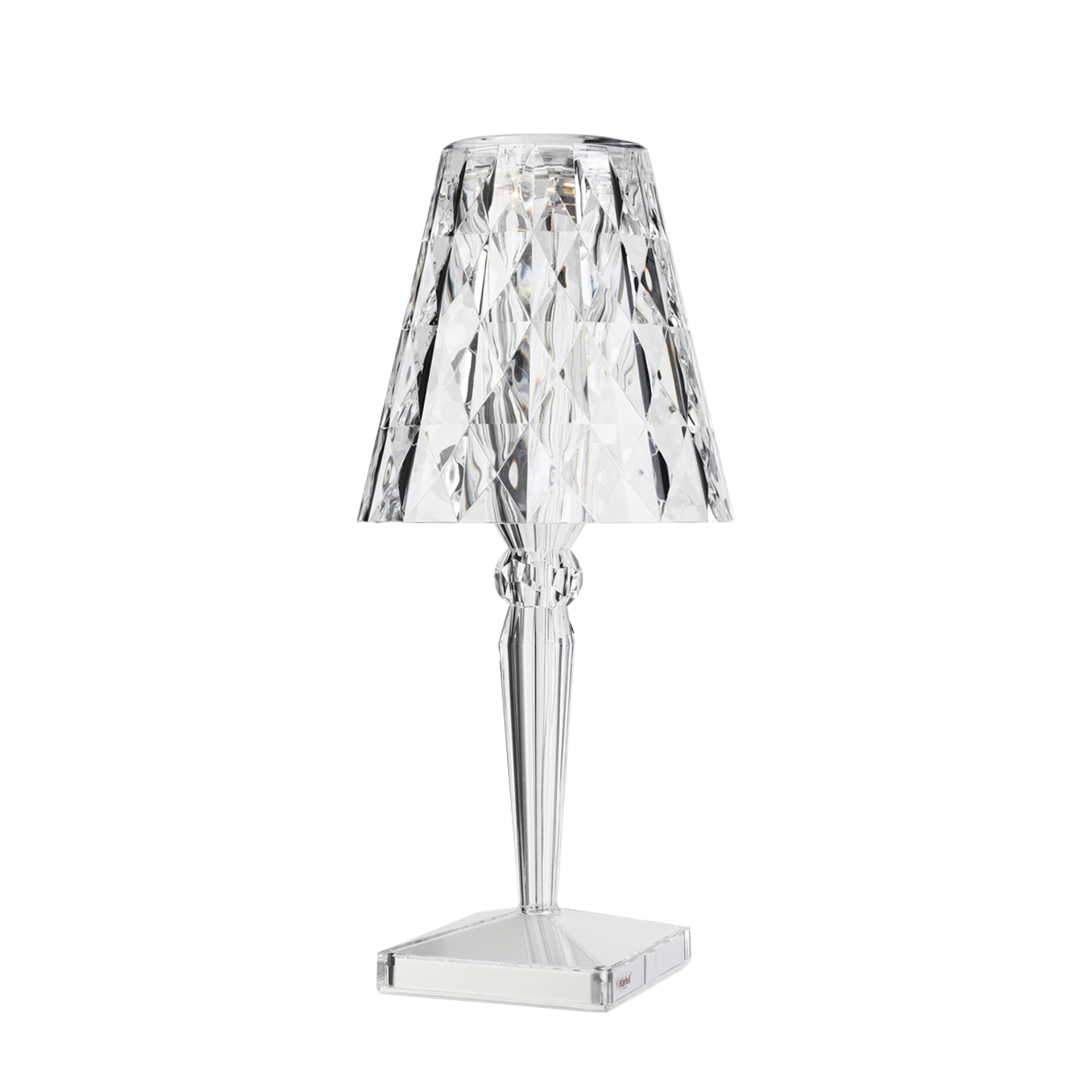 Kartell® Tischleuchte Big Battery Farblos