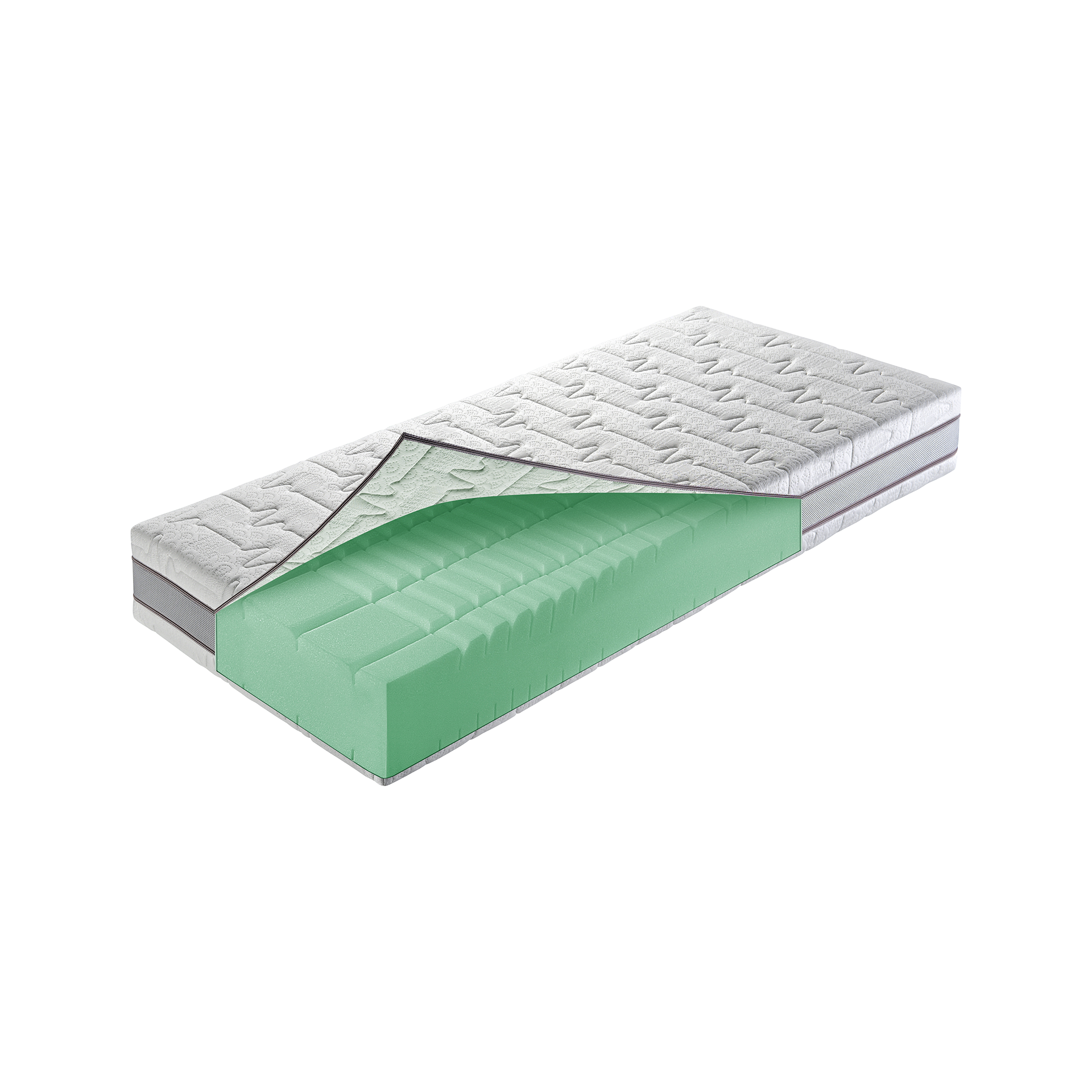 Kaltschaummatratze Ergopur KS500 90x200 cm H2 - mittelfest, bis ca. 80 kg Kaltschaummatratze Ergopur KS500 90x200 cm H2 - mittelfest, bis ca. 80 kg