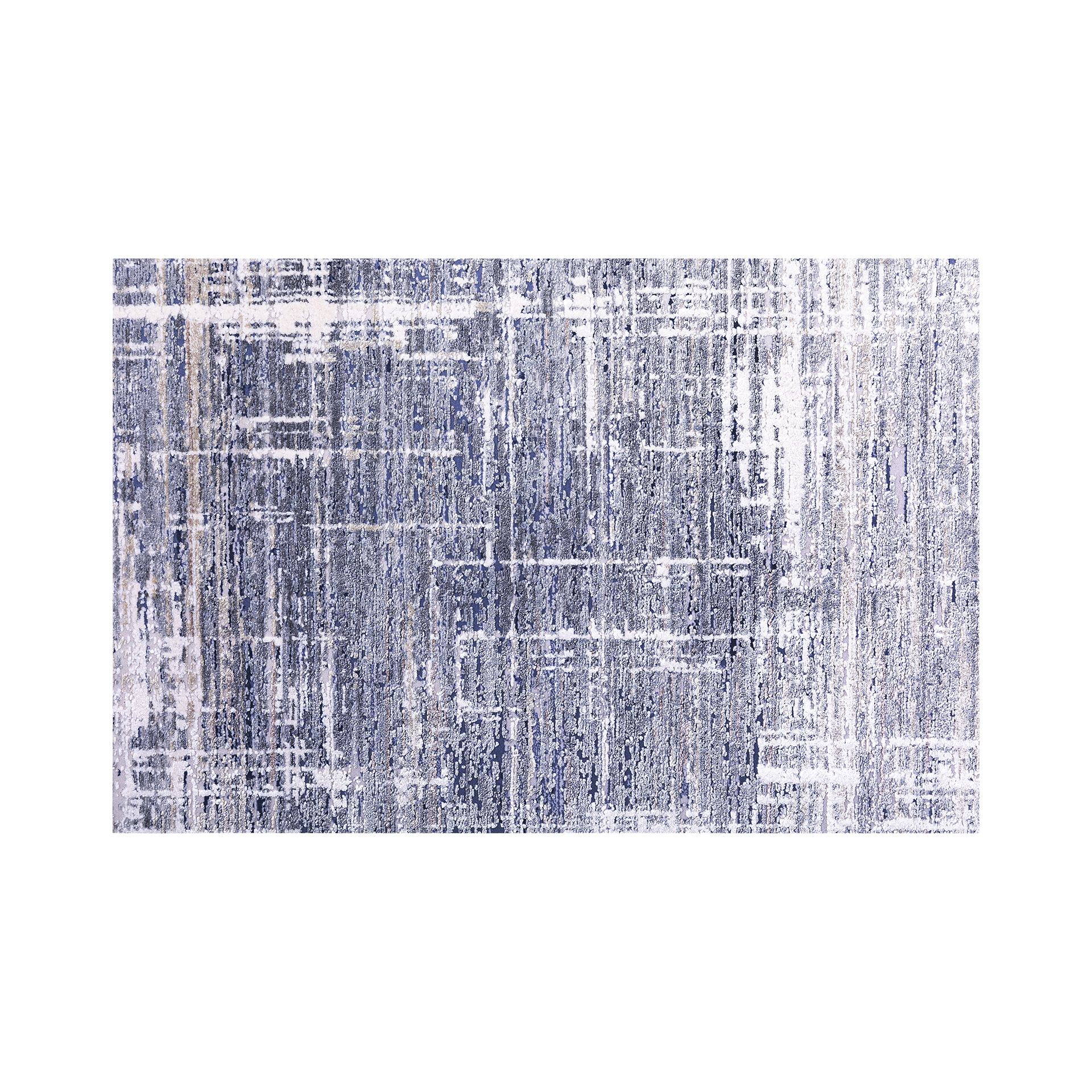Teppich Atlantis 200x250cm blau hellbeige Teppich Atlantis 200x250cm blau hellbeige