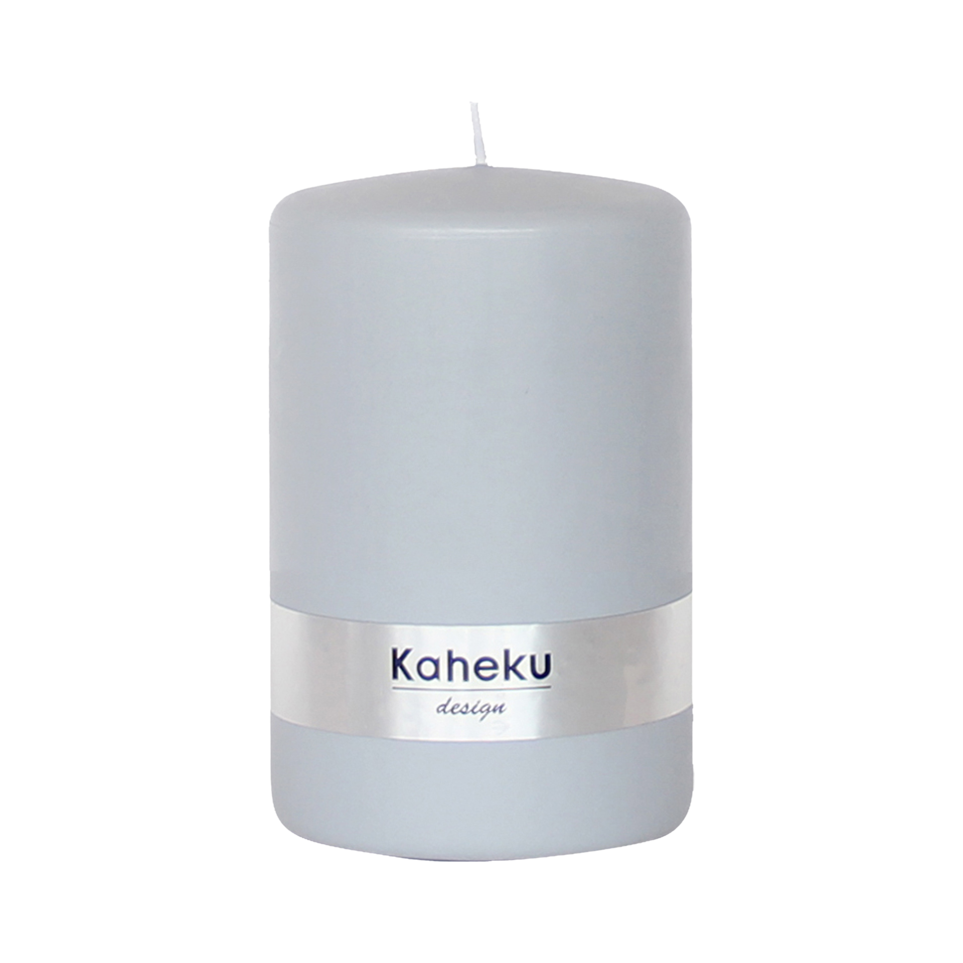 Kerze Powder Steingrau