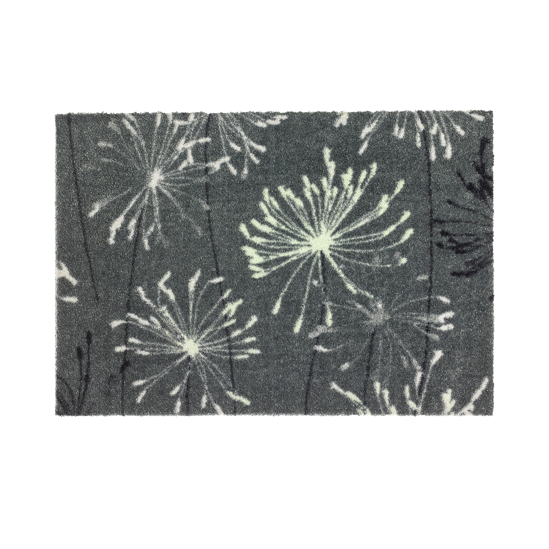 SCHÖNER WOHNEN-Kollektion Fußmatte Manhattan 50x70 Grau-Mint SCHÖNER WOHNEN-Kollektion Fußmatte Manhattan 50x70 Grau-Mint