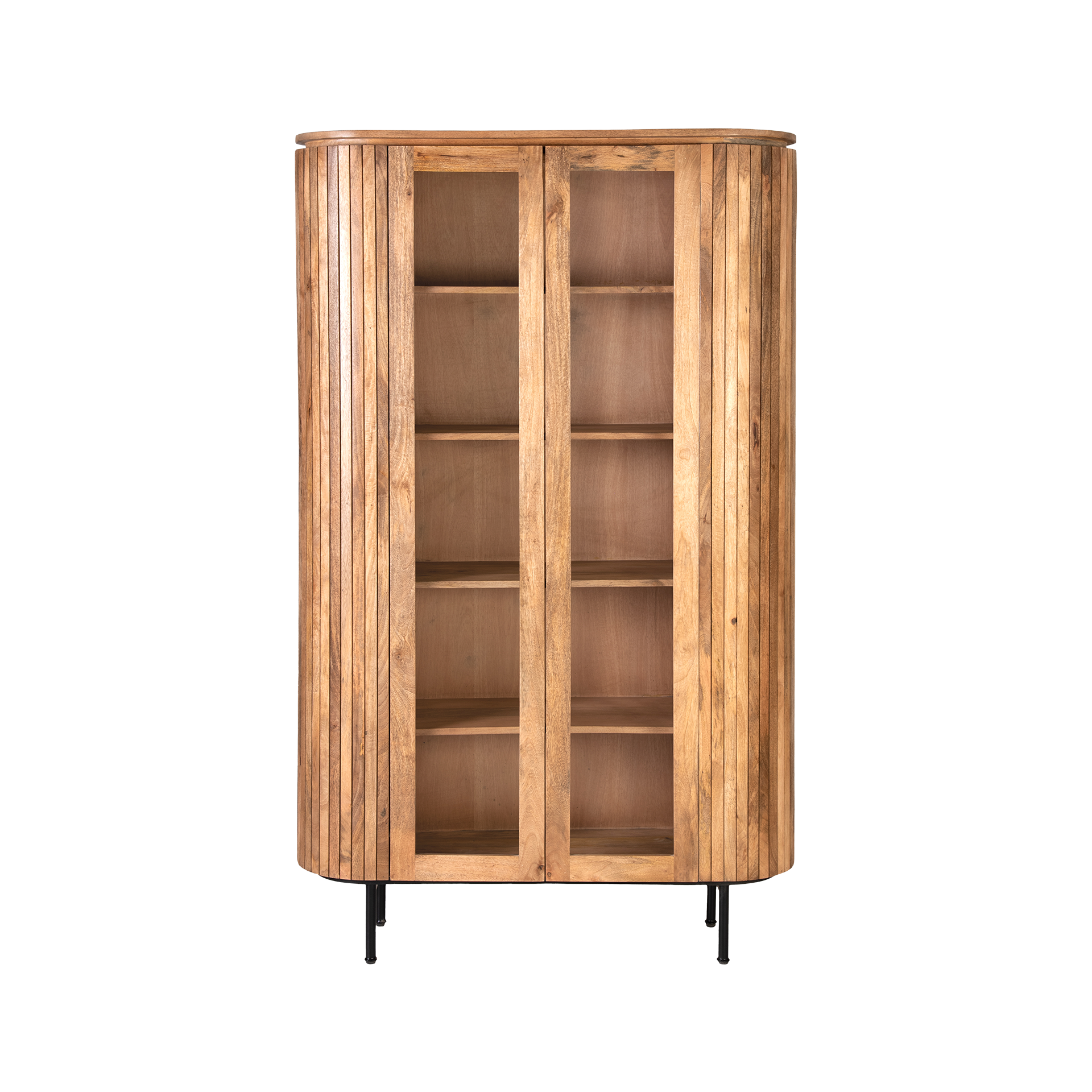 Vitrine Pretty Posh Mango massiv honigfarben Vitrine Pretty Posh Mango massiv honigfarben