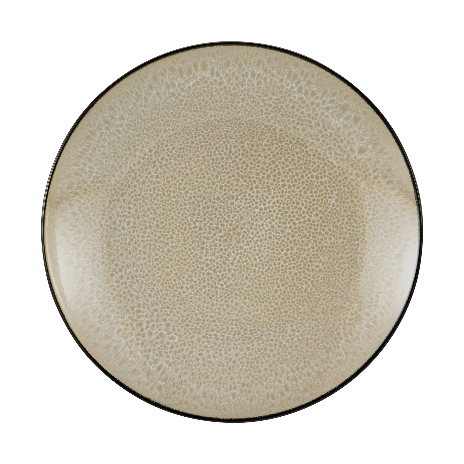 Speiseteller Malmö beige schwarz