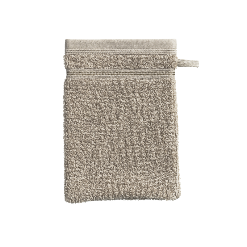 Casea Waschhandschuh Casea Alicante Taupe 15x21cm Casea Waschhandschuh Casea Alicante Taupe 15x21cm