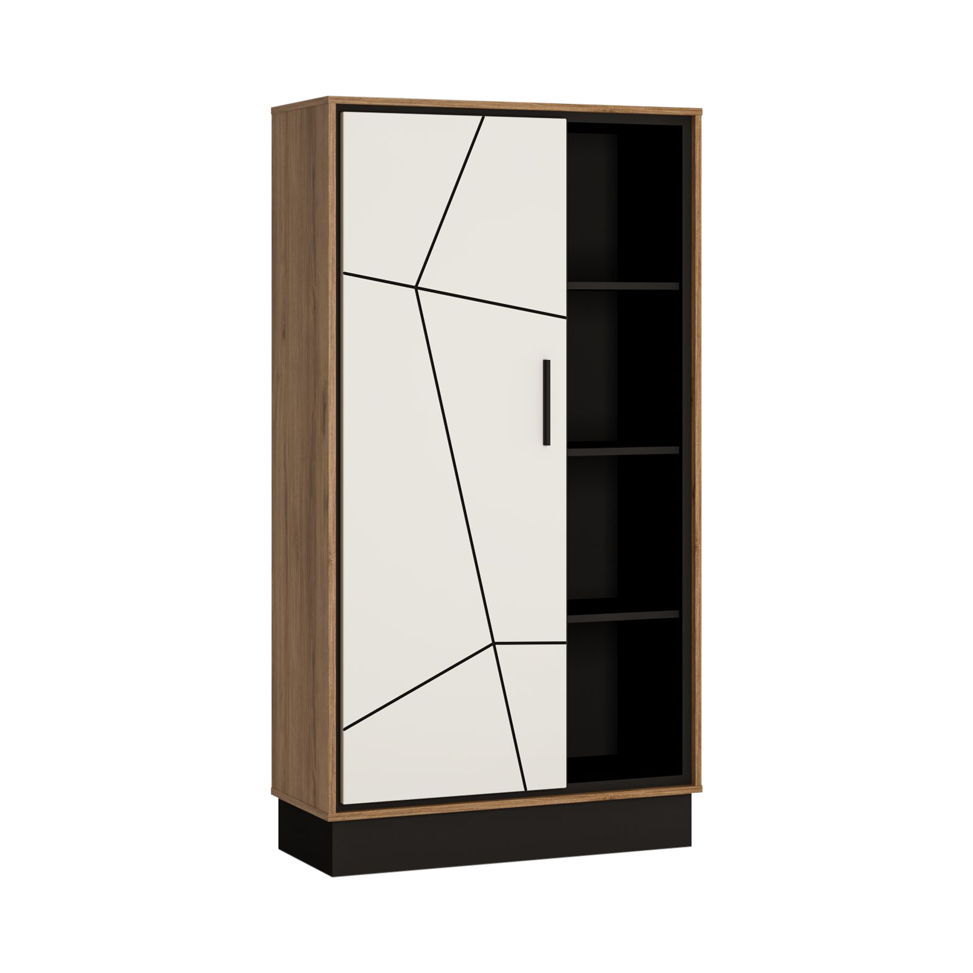 Novofurn Regal Wanja Eichefarben Novofurn Regal Wanja Eichefarben