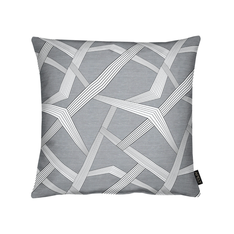 Kissen Domino Grau 45x45cm
