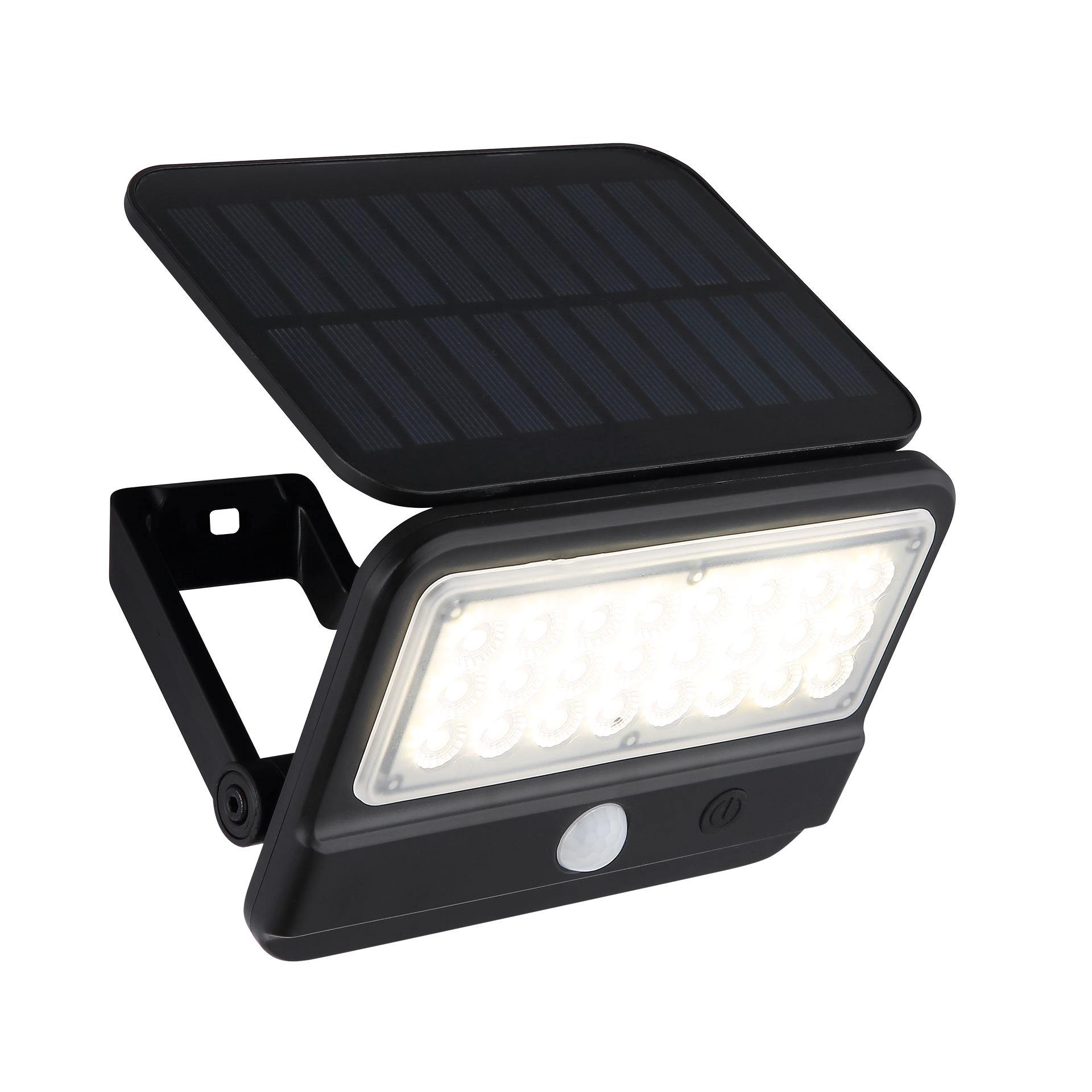 Solarleuchte Schwarz matt