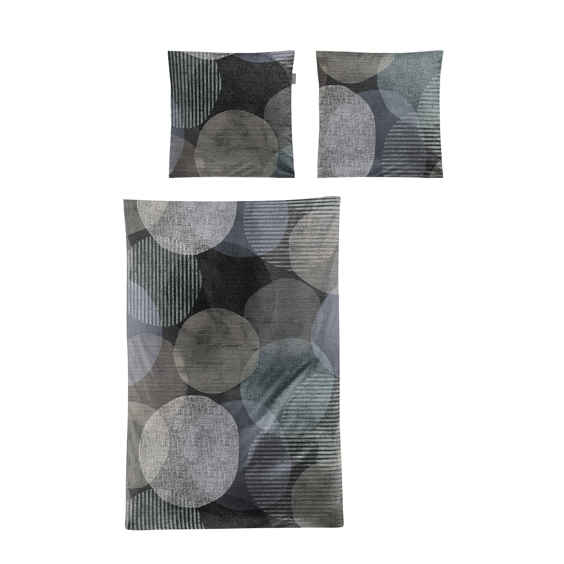 Biberbettwäsche Zobel Stein 135x200cm