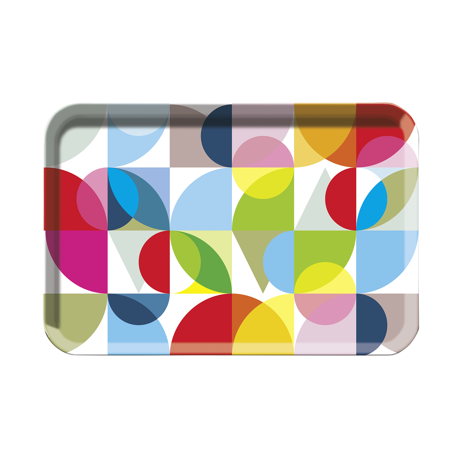 Tablett Solena Bunt