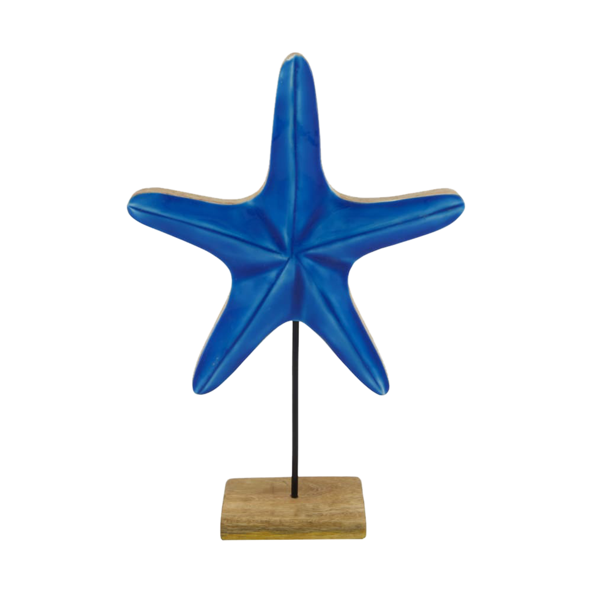 Dekoaufsteller Seestern Blau