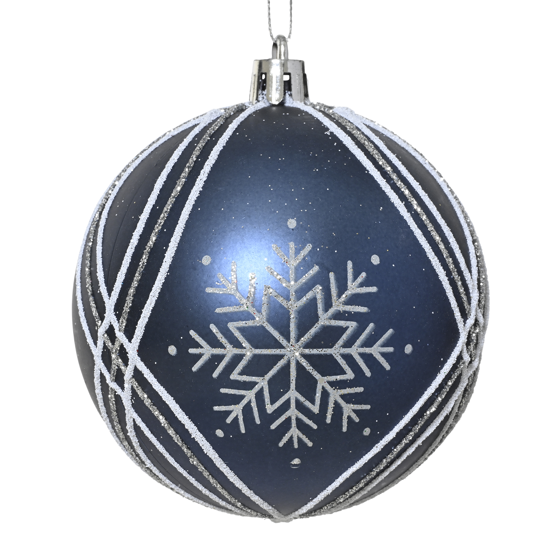 Weihnachtskugeln Ice World nachtblau