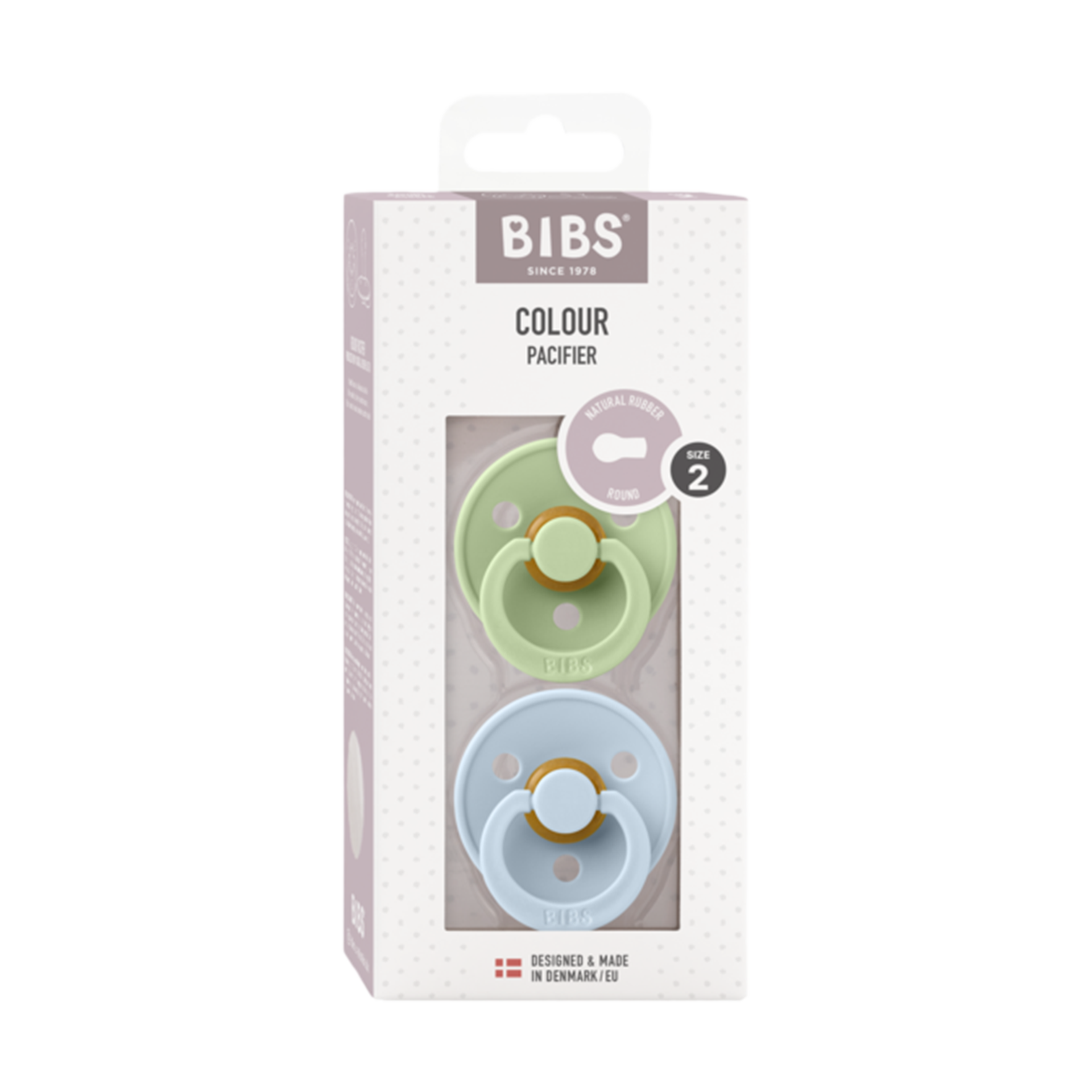 Schnuller BIBS Colour Baby Blue & Pistachio Schnuller BIBS Colour Baby Blue & Pistachio