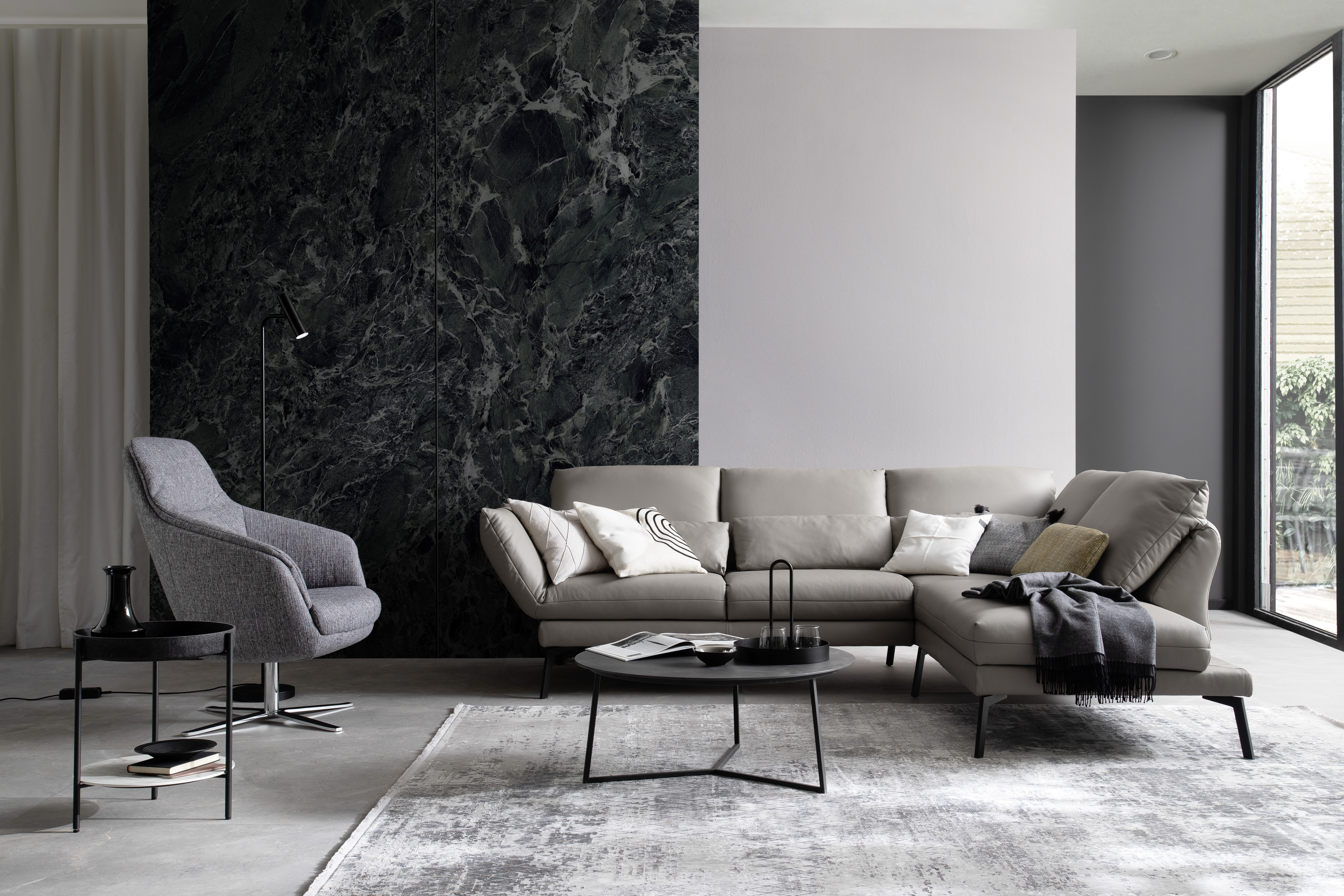 SCHÖNER WOHNEN-Kollektion Teppich Vision 160x230cm Rauten Anthrazit SCHÖNER WOHNEN-Kollektion Teppich Vision 160x230cm Rauten Anthrazit