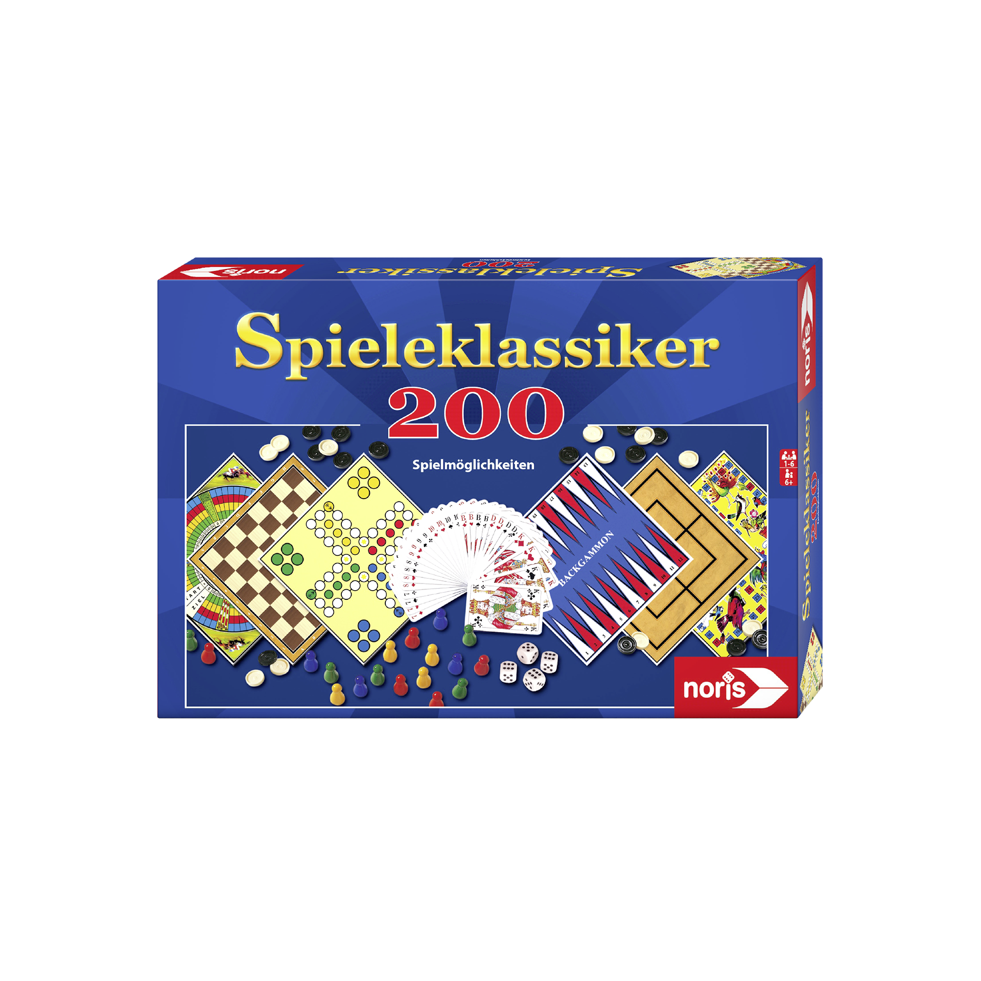 Spiel Spielklassiker - Spielesammlung Mehrfarbig Spiel Spielklassiker - Spielesammlung Mehrfarbig