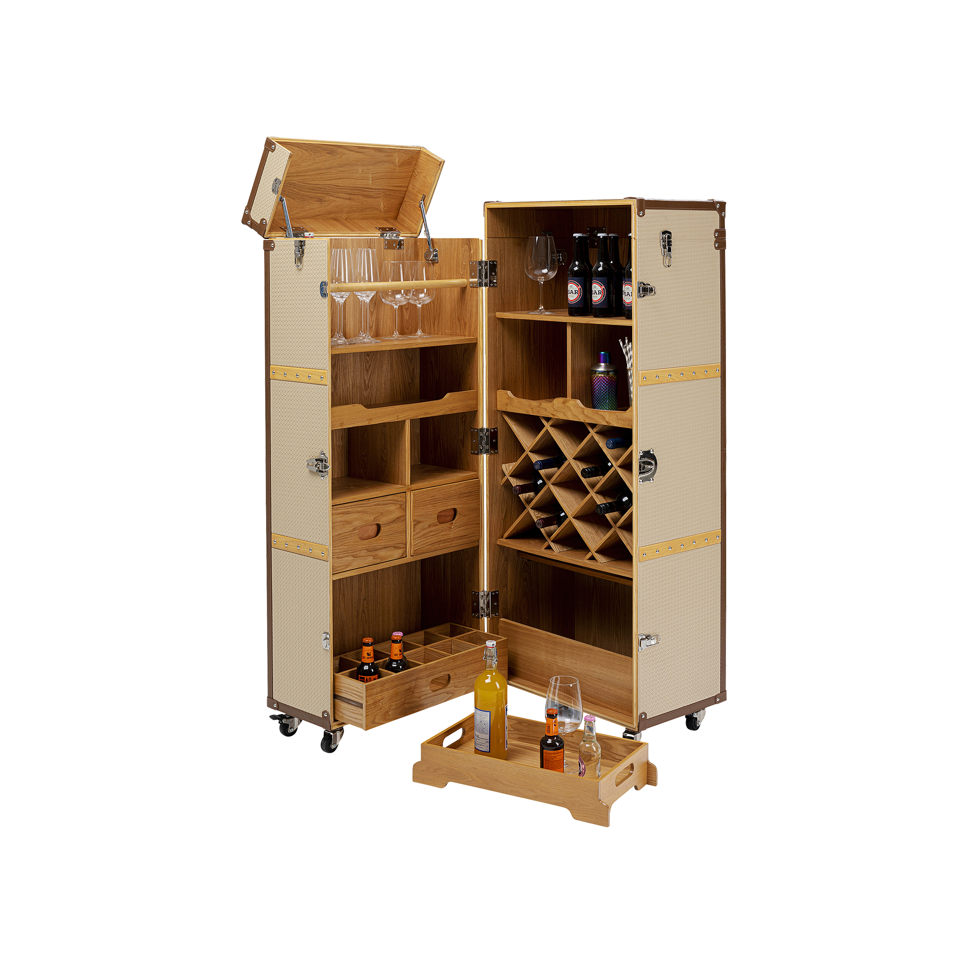 Kare Barschrank Venezia Beige