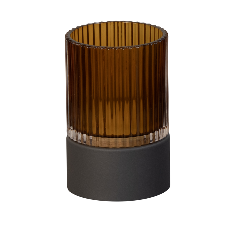 Tischleuchte Ariva Pro Cognacfarben