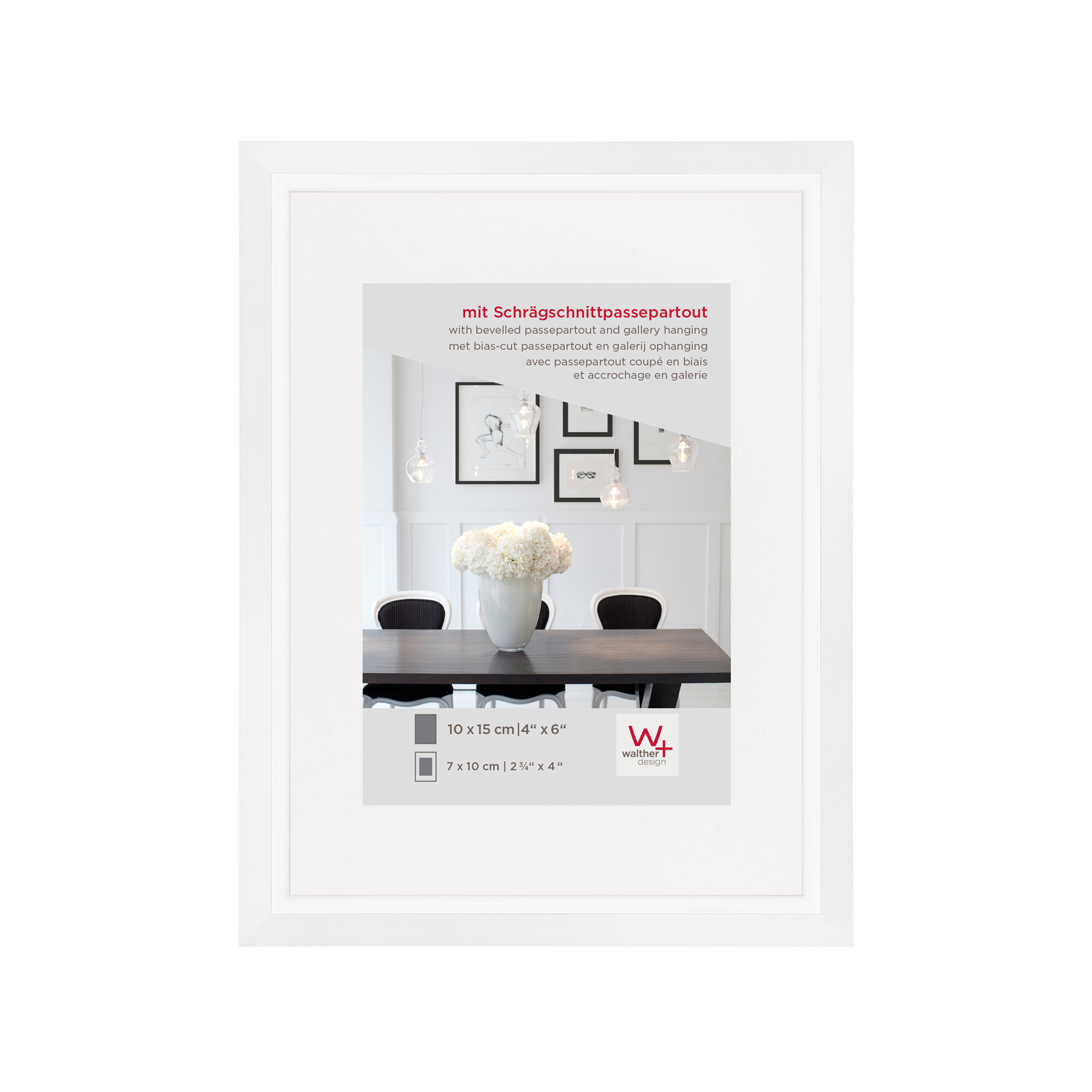 Bilderrahmen Steel Style weiß Bilderrahmen Steel Style weiß