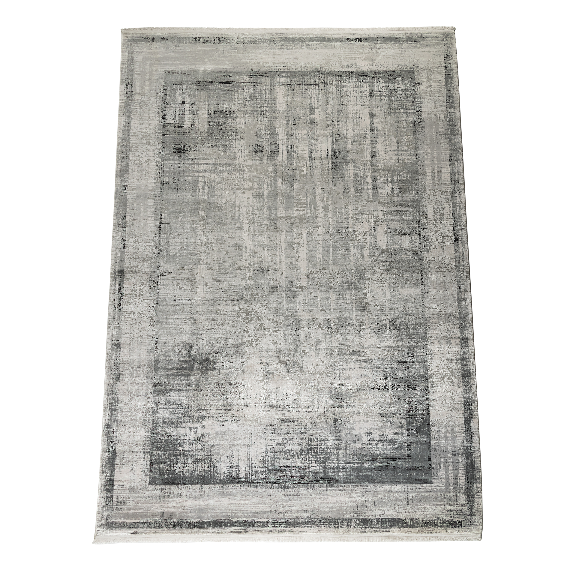 Teppich Atlantis 140x200cm schwarz grau Teppich Atlantis 140x200cm schwarz grau