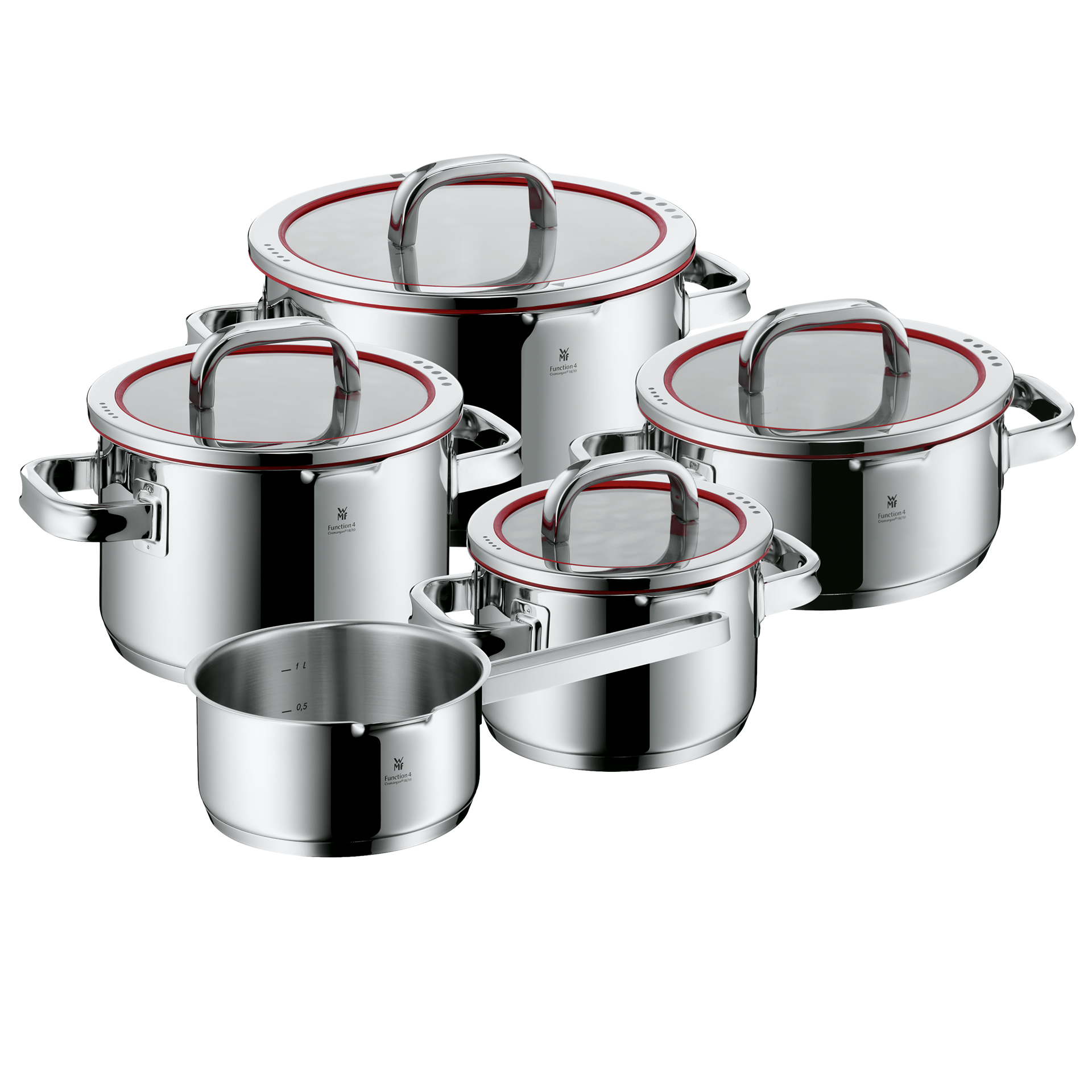 WMF Topf-Set Function 4 t 5-teilig