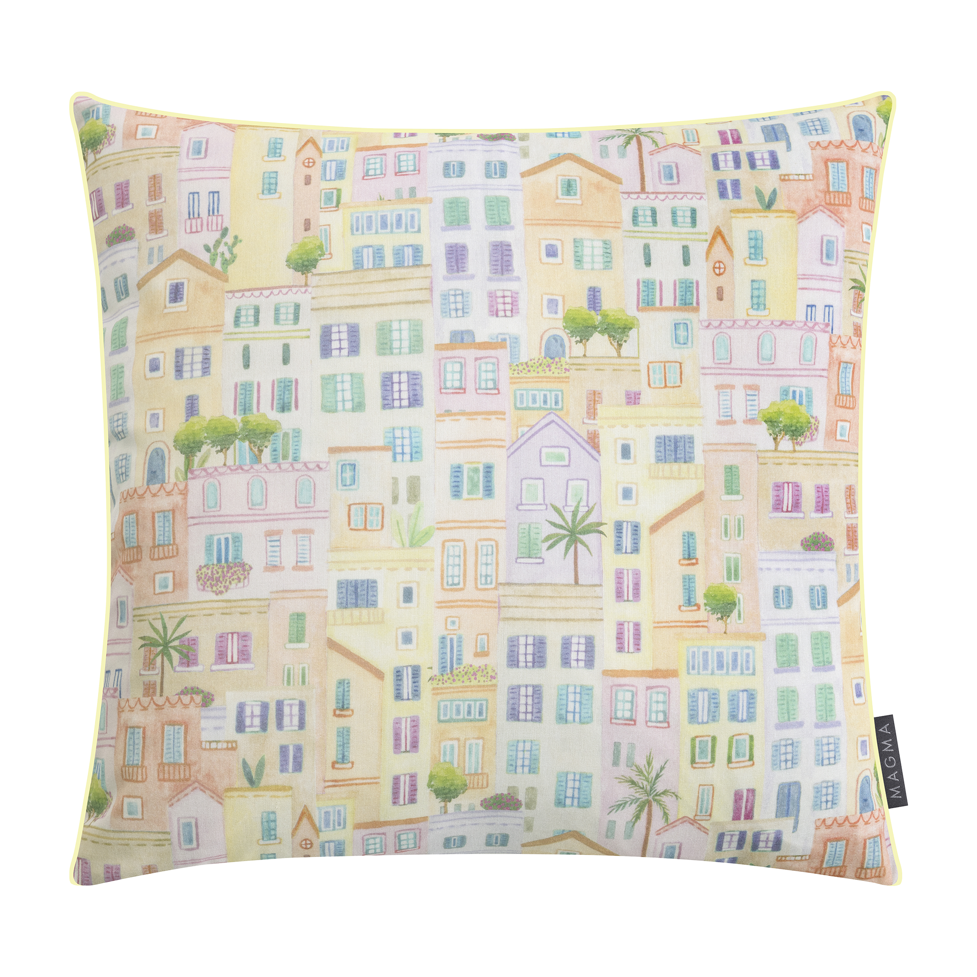 Kissenhülle Villaggio Gelb 45x45cm Kissenhülle Villaggio Gelb 45x45cm