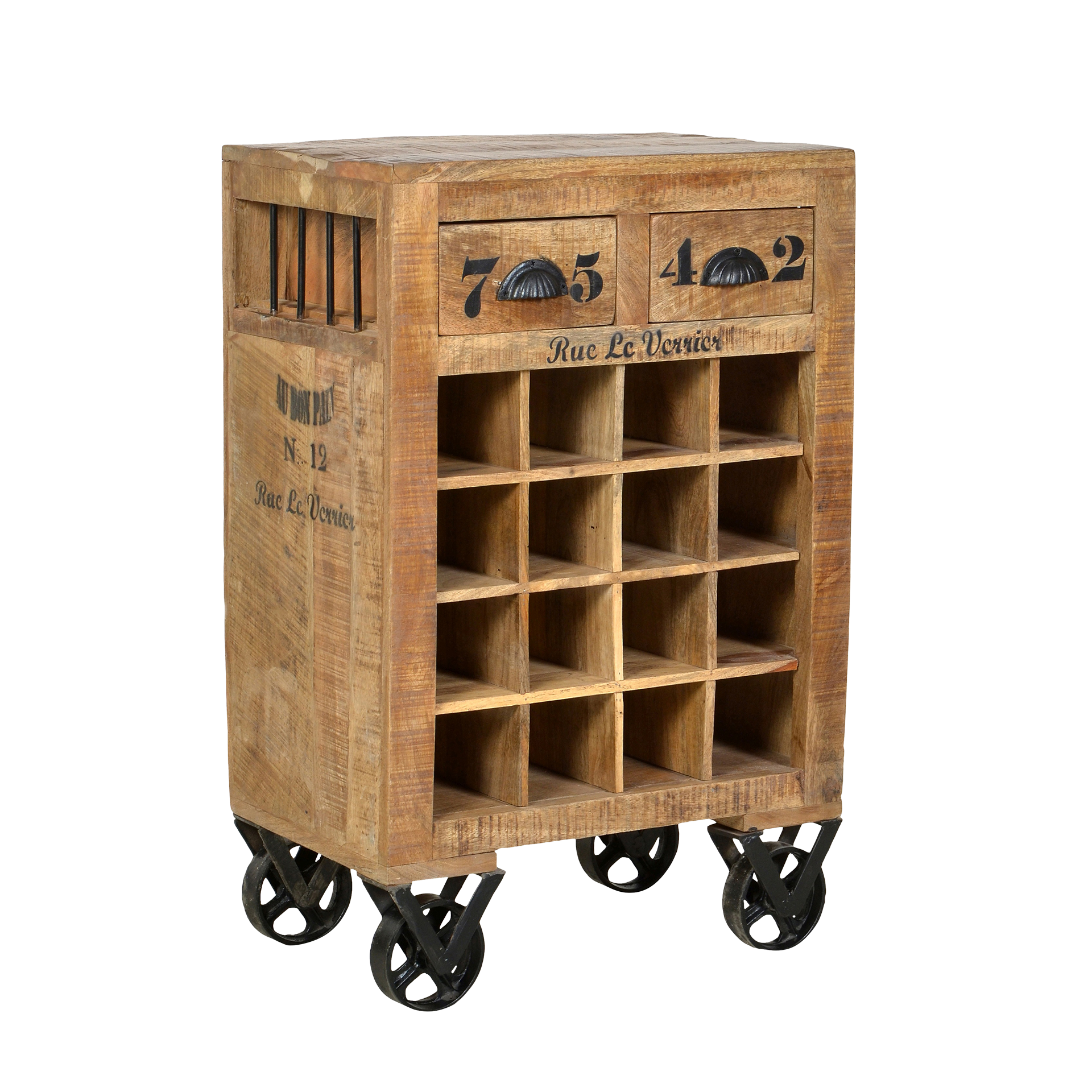 Kommode Rustic Holzfarben 35*55*85
