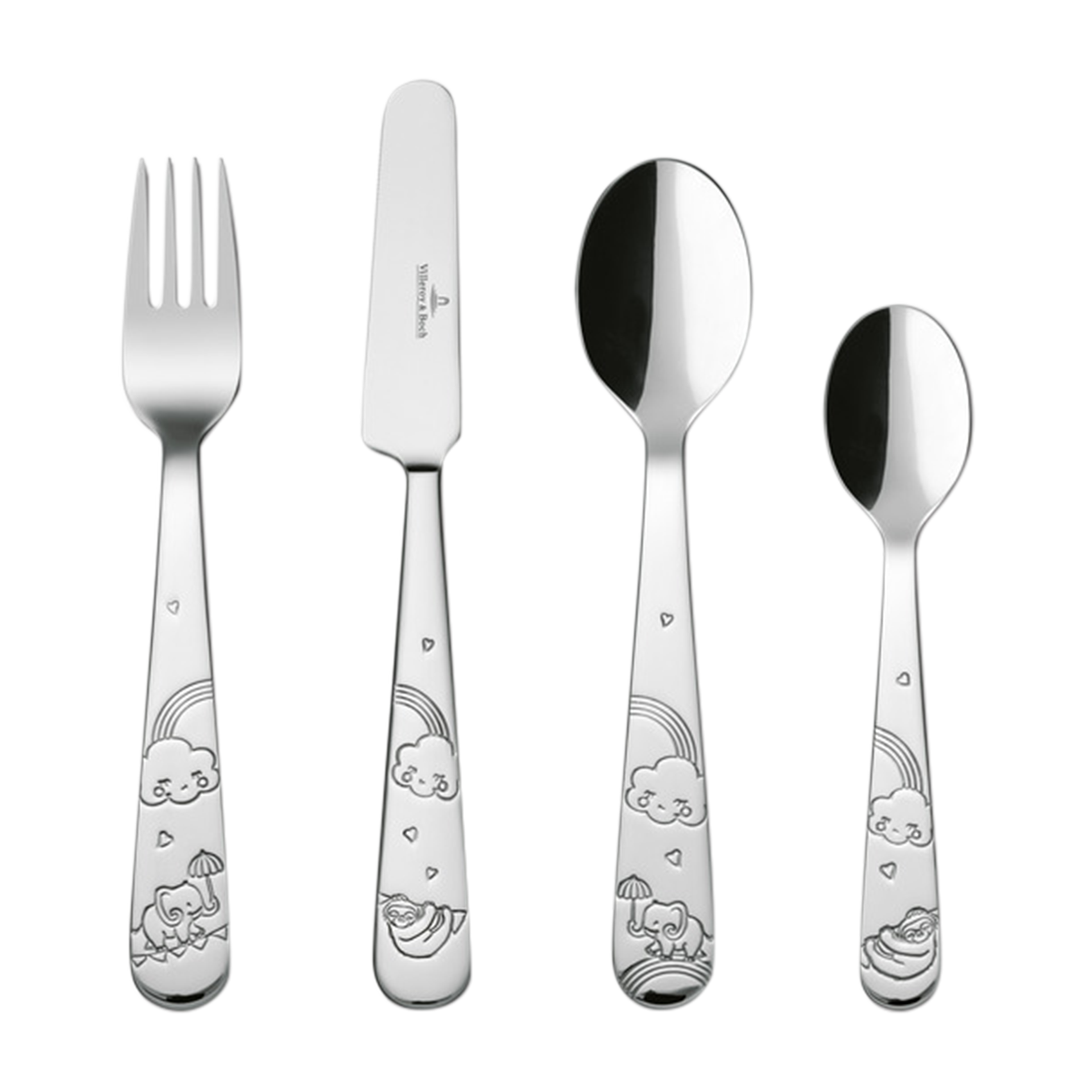 Villeroy & Boch Kinderbesteck Walk 4-teilig Villeroy & Boch Kinderbesteck Walk 4-teilig