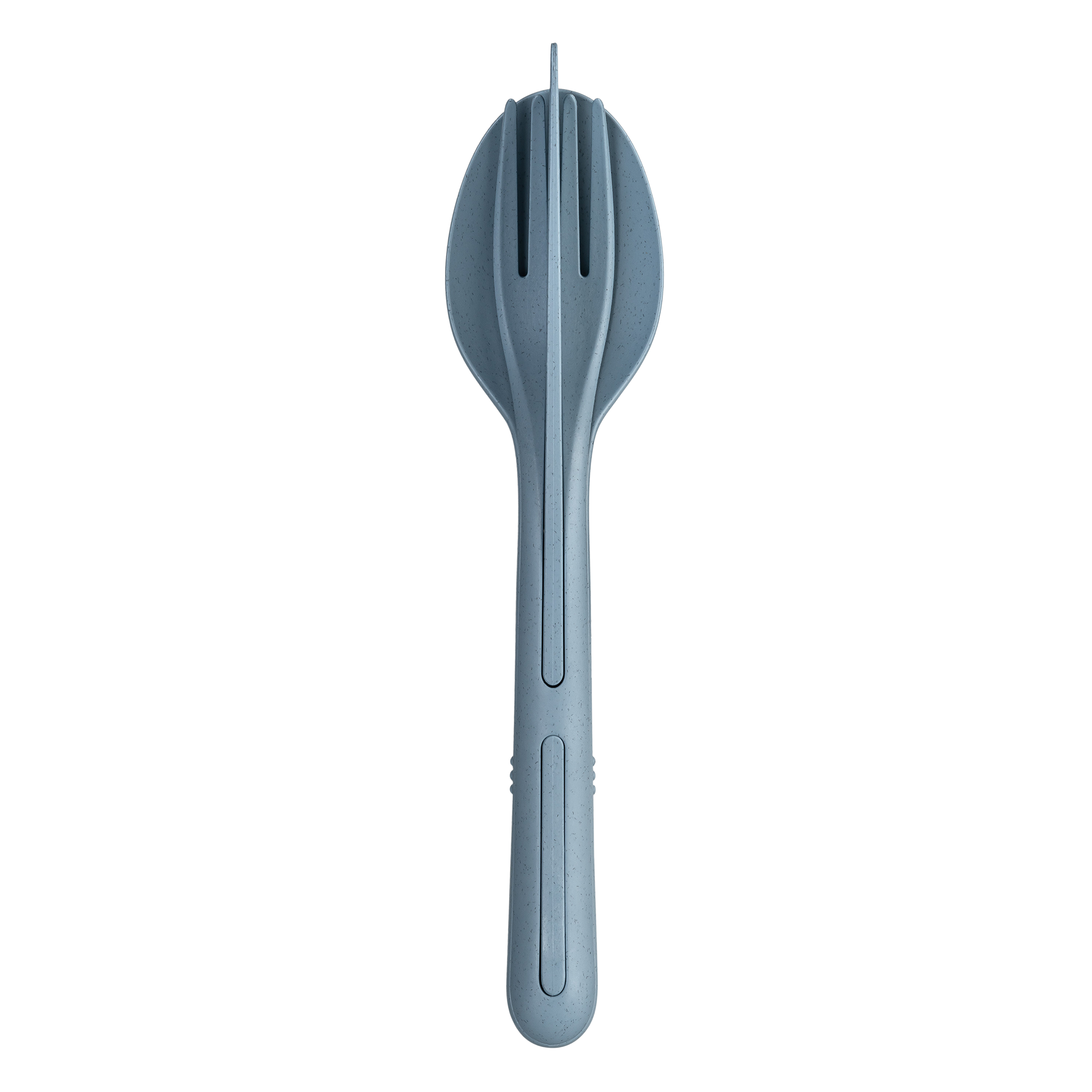 Besteck-Set KLIKK nature flower blue Besteck-Set KLIKK nature flower blue