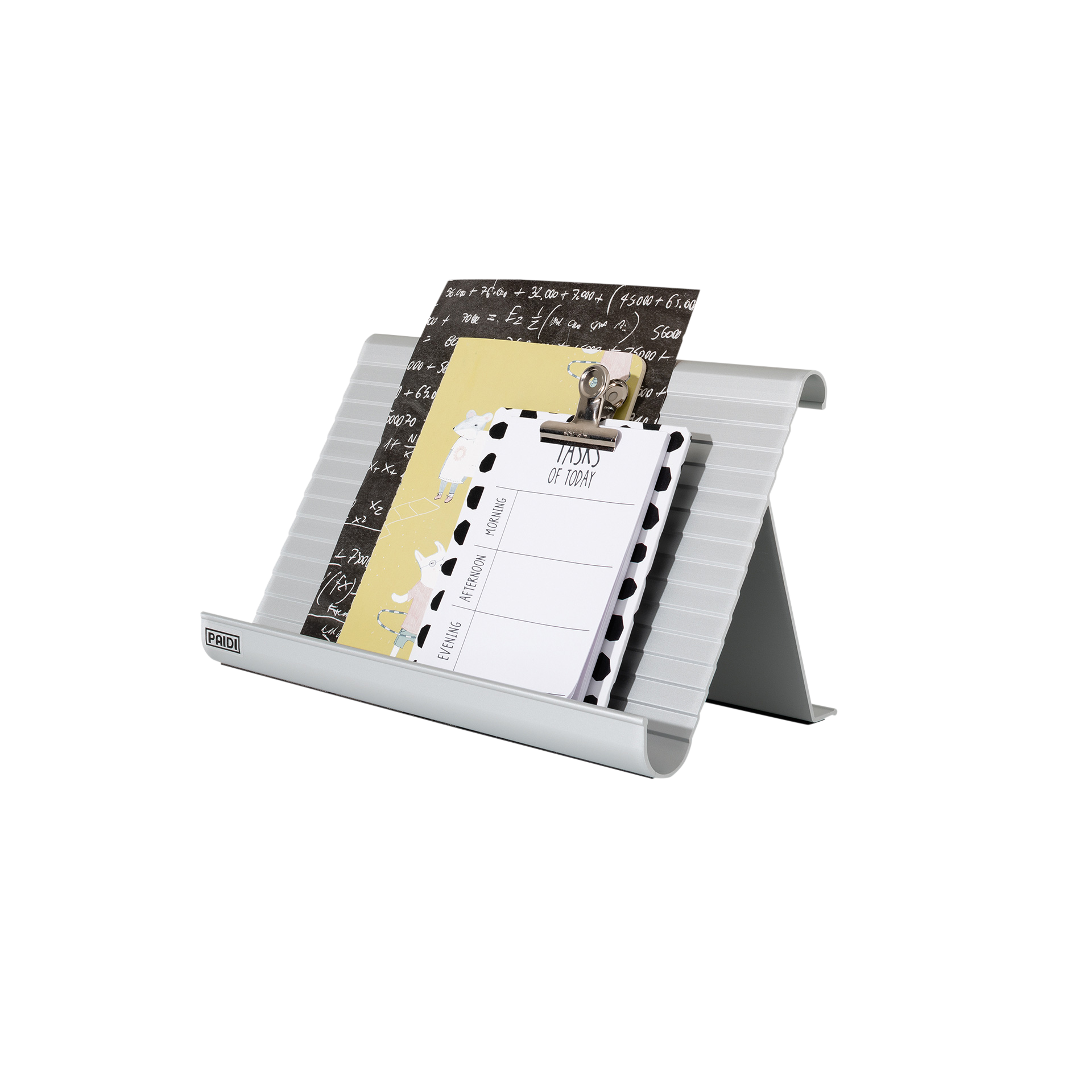 Paidi Buchstütze Gestell Alu eloxiert Paidi Buchstütze Gestell Alu eloxiert