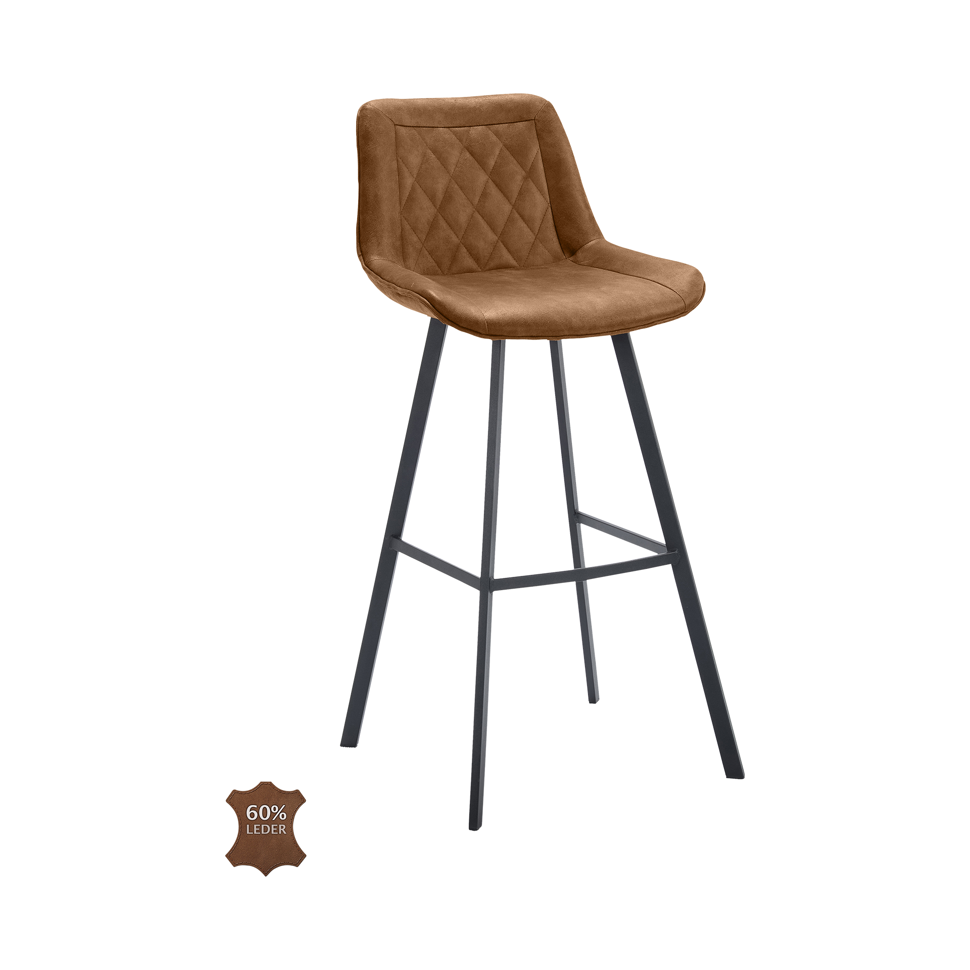 Natura Barhocker Wesley Bezug Stoff Bull Camel Gestell Metall Schwarz pulverbeschichtet Natura Barhocker Wesley Bezug Stoff Bull Camel Gestell Metall Schwarz pulverbeschichtet