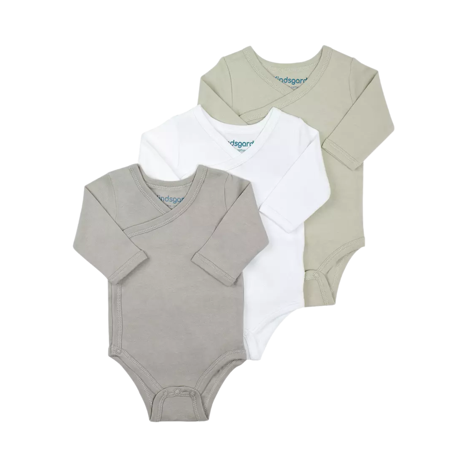 Wickelbody set Gr.50 3-teilig hellgrau,weiß,taupe Wickelbody set Gr.50 3-teilig hellgrau,weiß,taupe