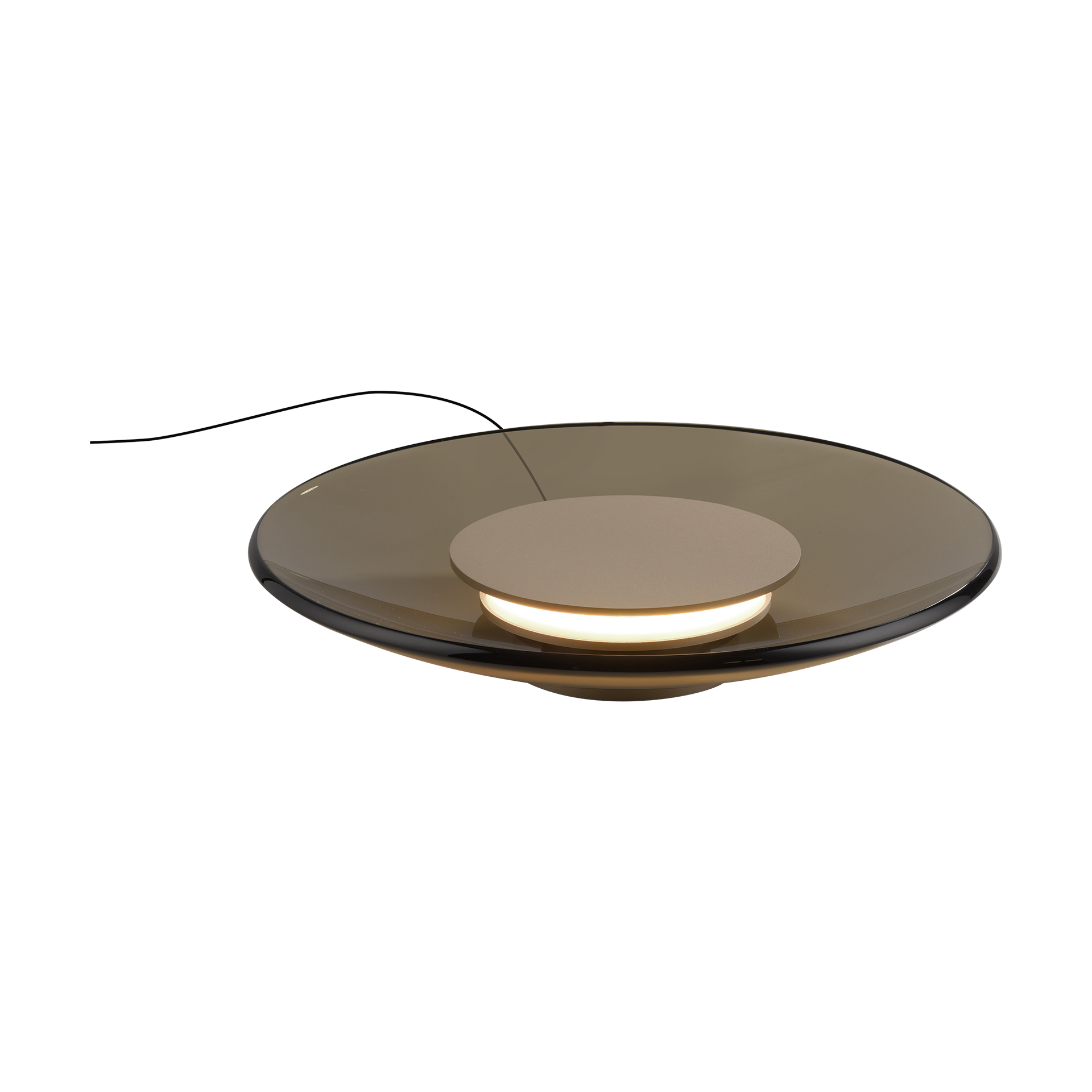 Tischleuchte PURE Moon Amber Bronce Tischleuchte PURE Moon Amber Bronce