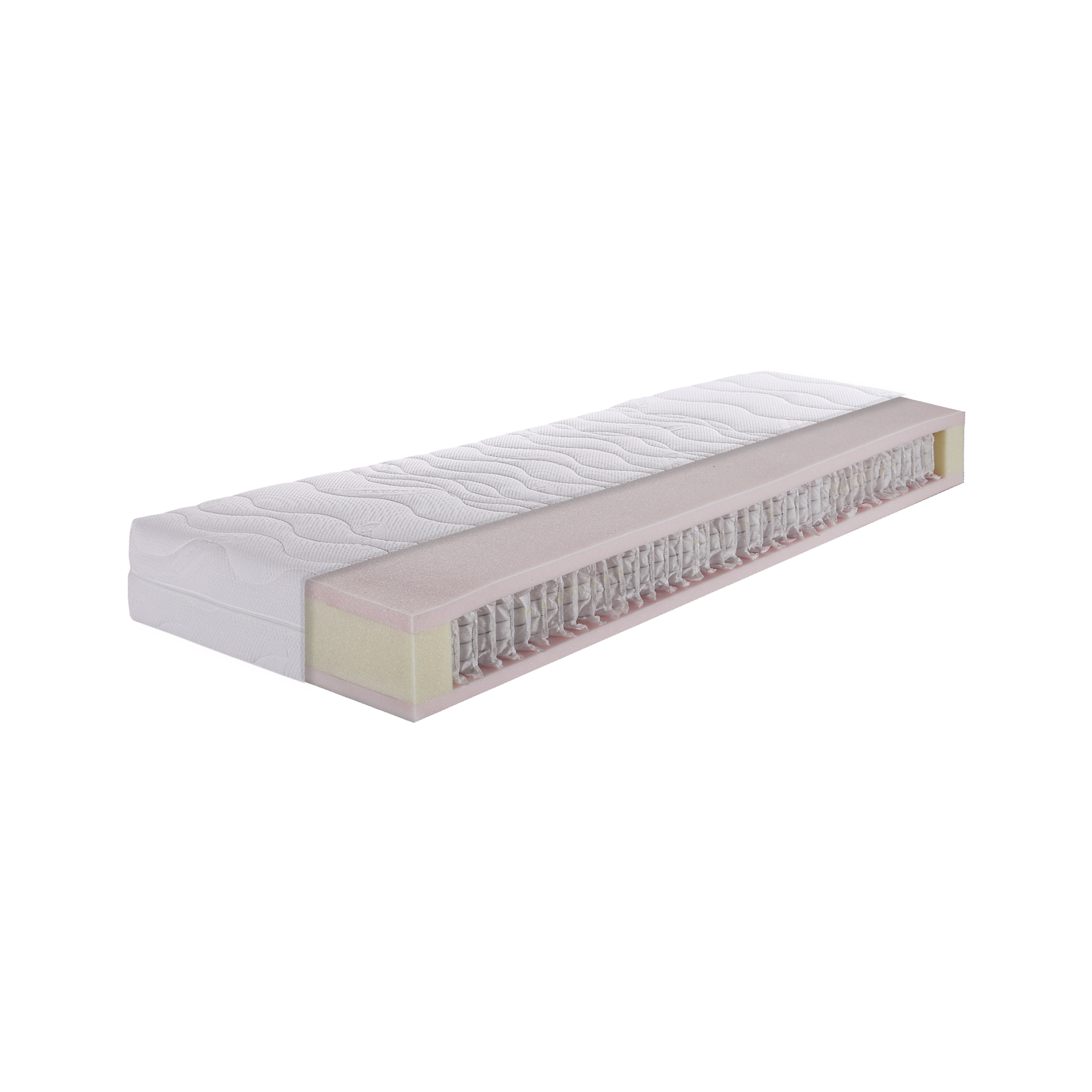 Myflex Taschenfederkernmatratze Flexx Micro 100x200 cm Matratze H3 - fest, ab ca. 80 kg