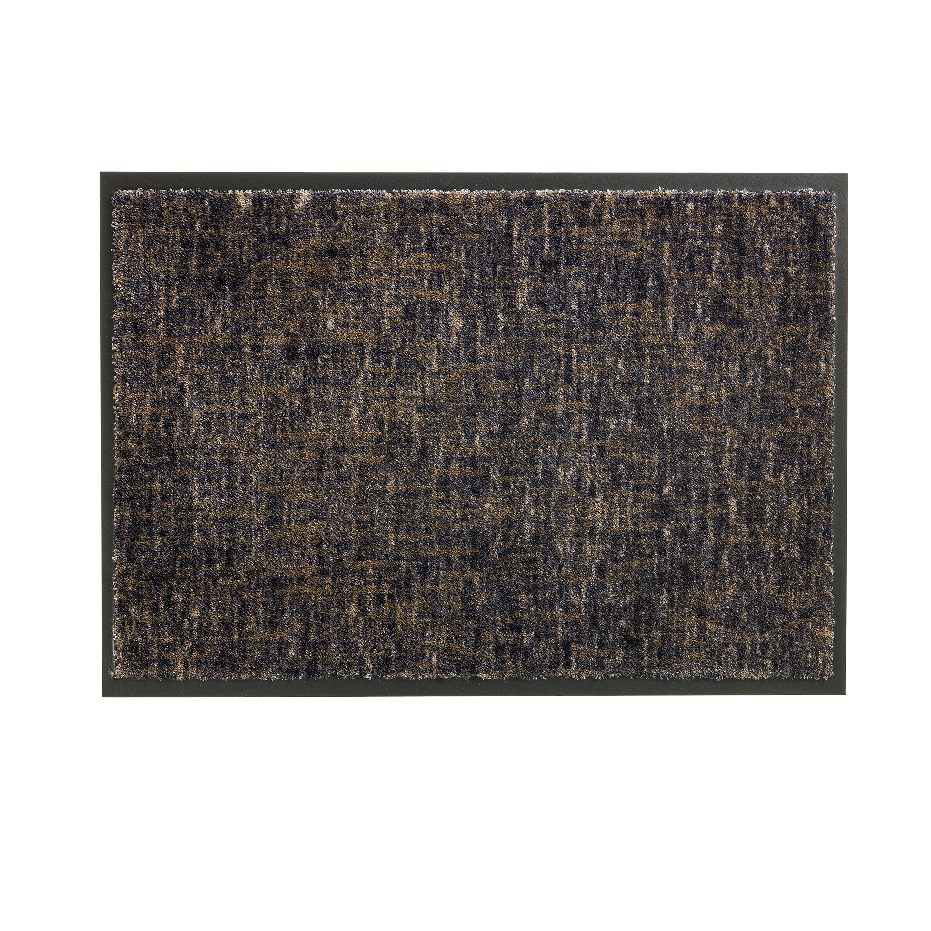 SCHÖNER WOHNEN-Kollektion Fußmatte Miami 50x70 Gitter Anthrazit-Taupe