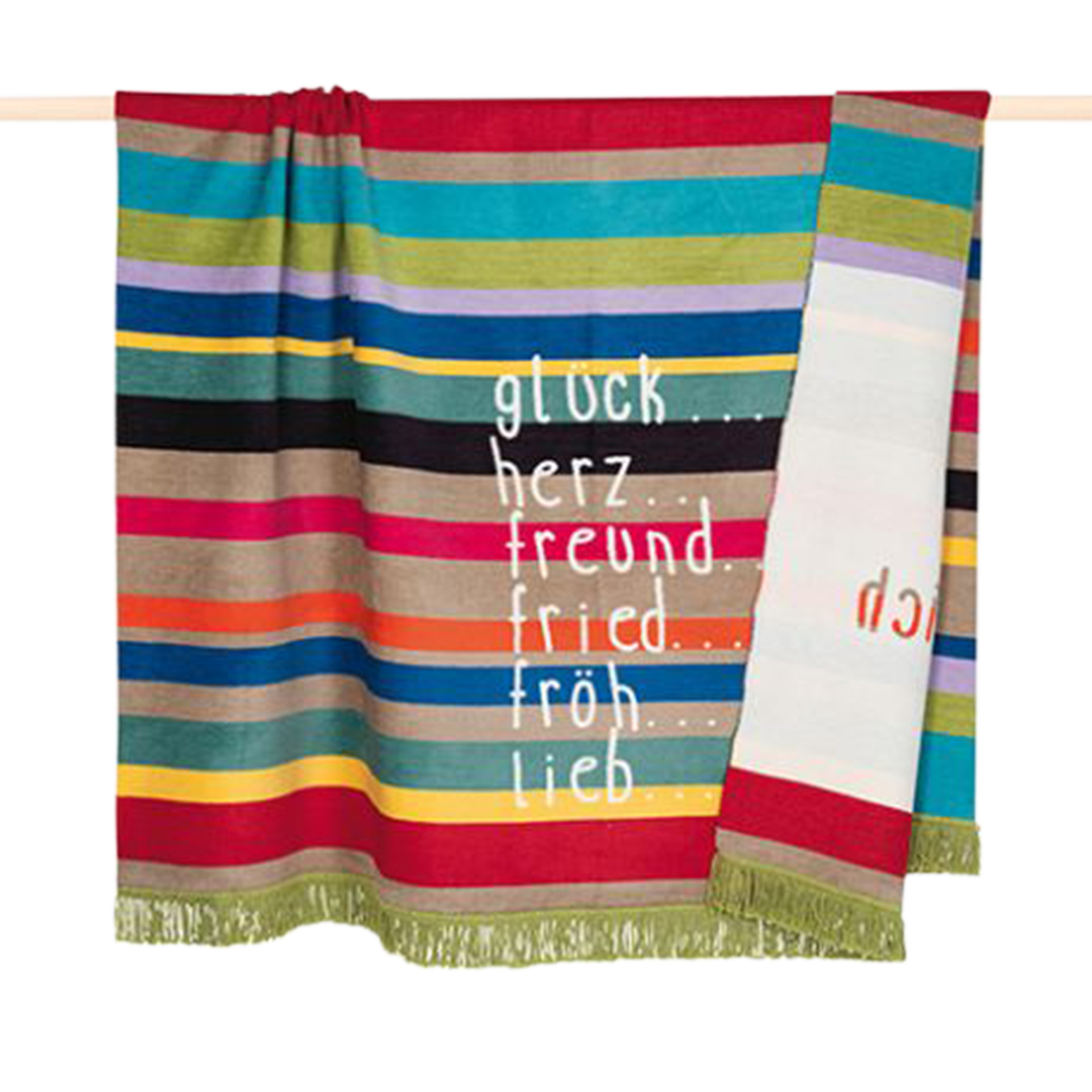 Decke Letters Multi 150x200cm