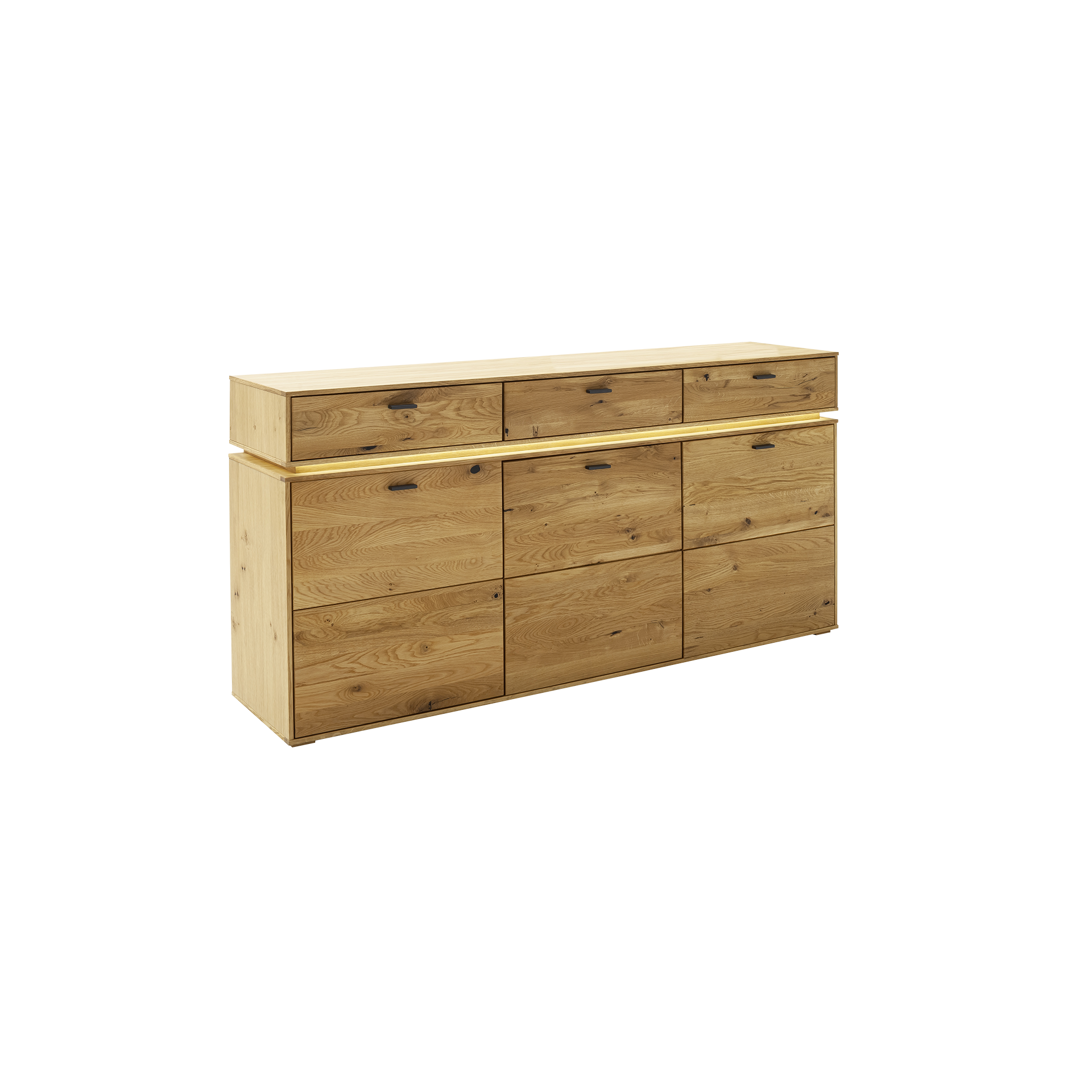 Spilker Sideboard Coletta Front Wildeiche massiv Korpus Wildeiche furniert Spilker Sideboard Coletta Front Wildeiche massiv Korpus Wildeiche furniert