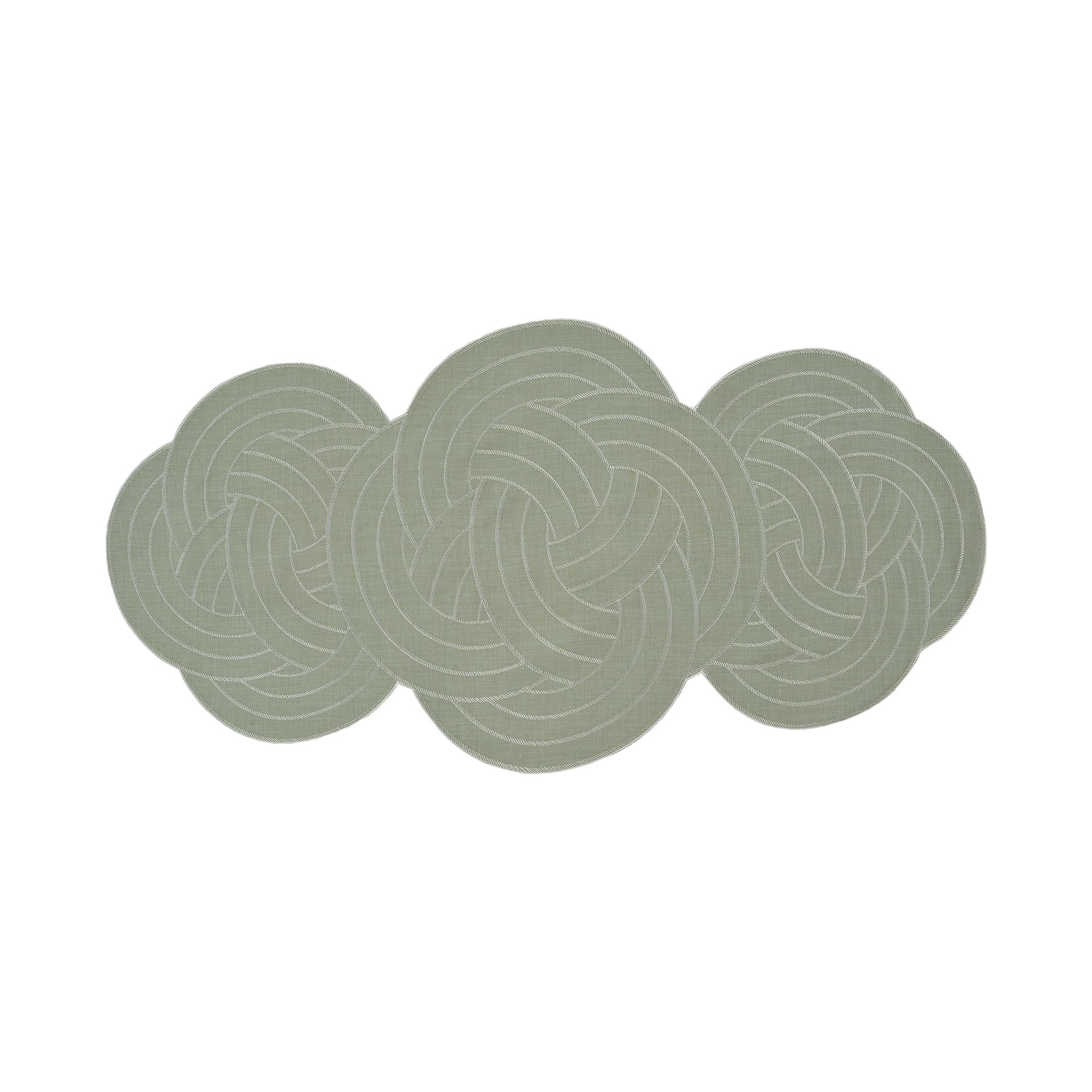 Tischläufer Liaison Fog Green 41x82