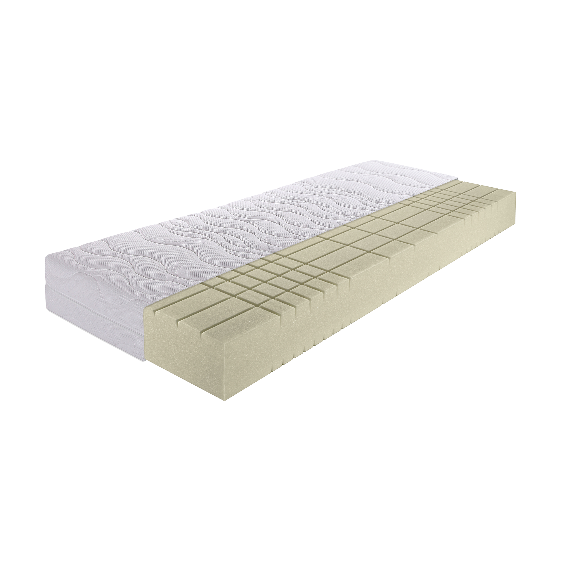 Myflex Wendematratze Pur Change 100x200 cm Oberseite H3 - fest, ab ca. 80 kg Unterseite H4 - extra fest, ab ca. 110 kg Myflex Wendematratze Pur Change 100x200 cm Oberseite H3 - fest, ab ca. 80 kg Unterseite H4 - extra fest, ab ca. 110 kg