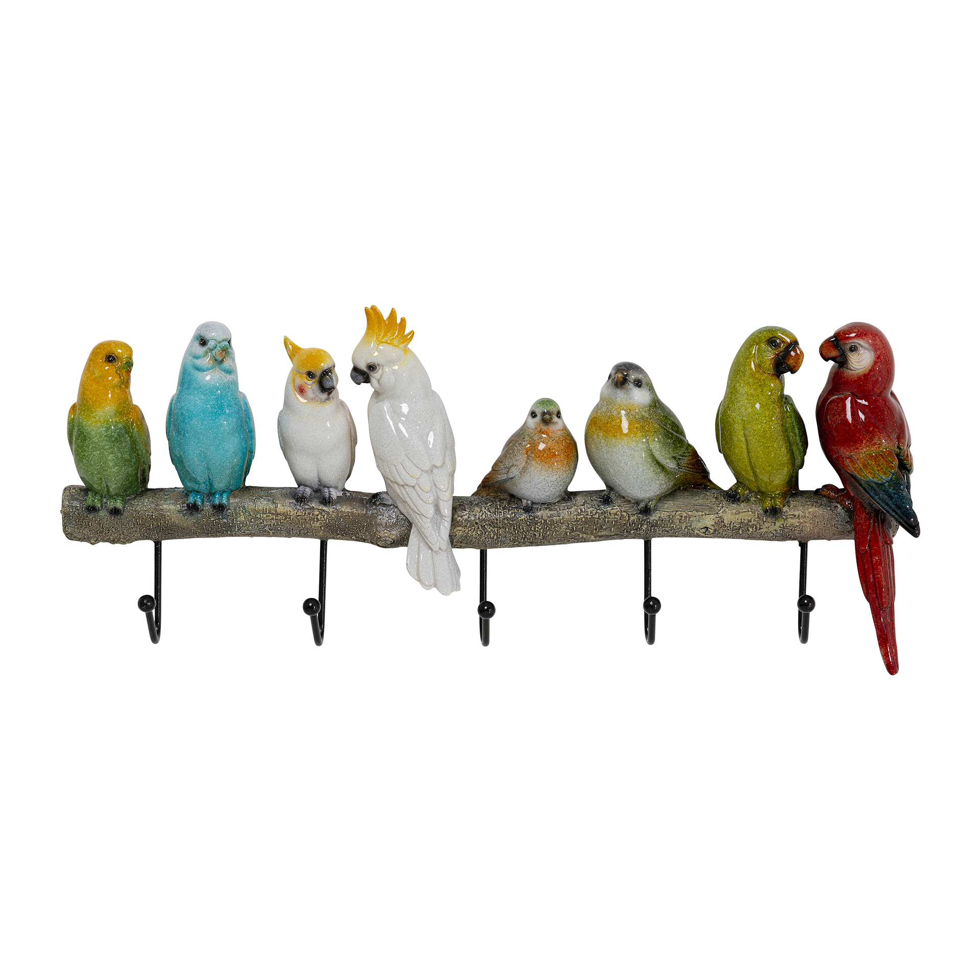 Kare Garderobenleiste Exotic Birds Mehrfarbig Kare Garderobenleiste Exotic Birds Mehrfarbig