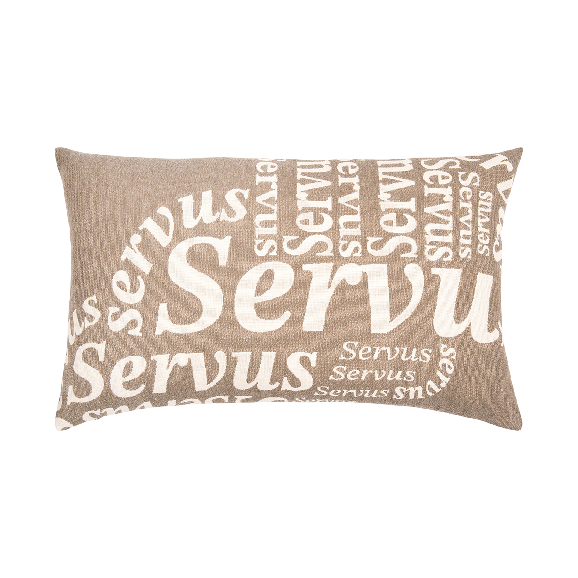 Kissenhülle Servus Sand 35x60cm Kissenhülle Servus Sand 35x60cm