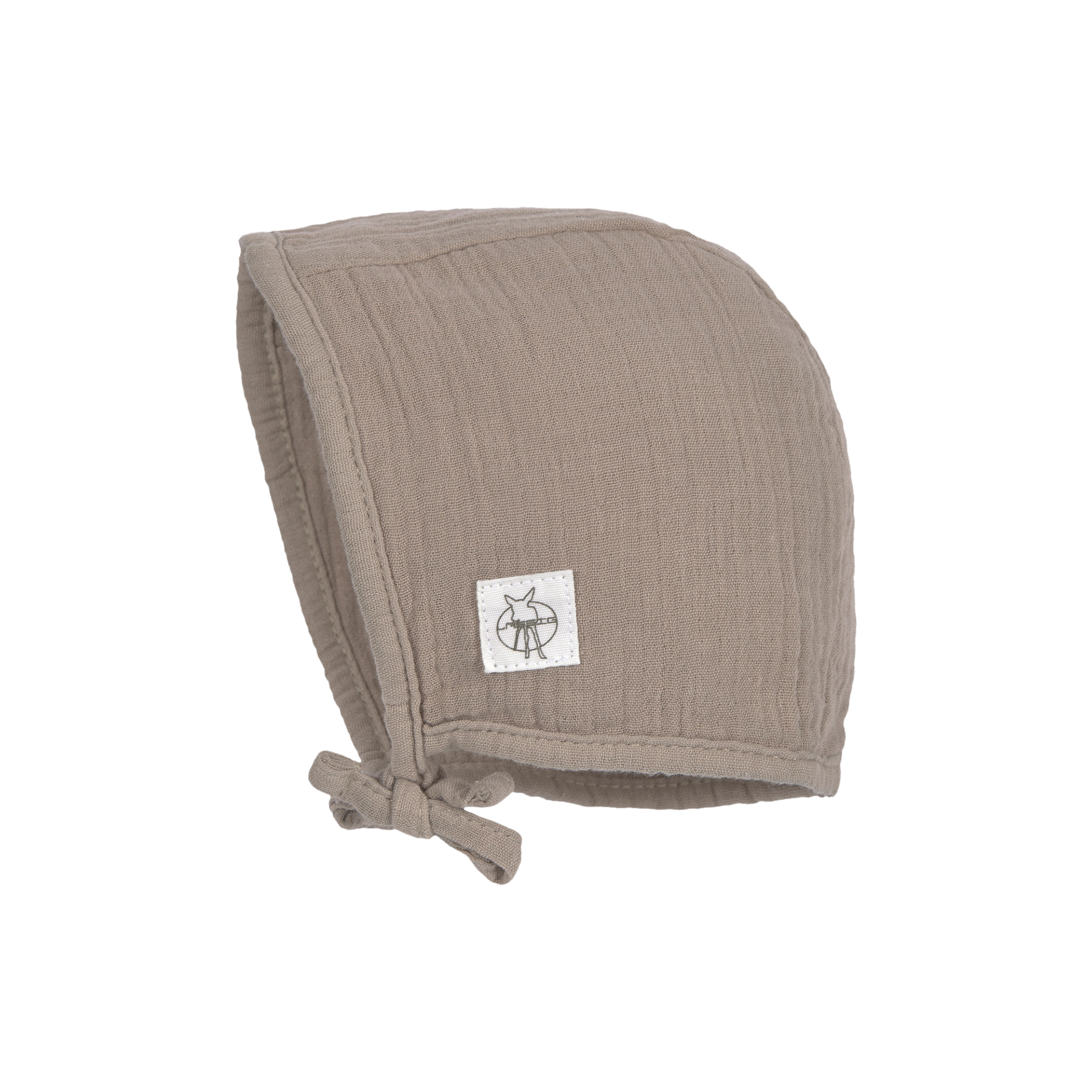 Mütze Muslin Bonnet taupe