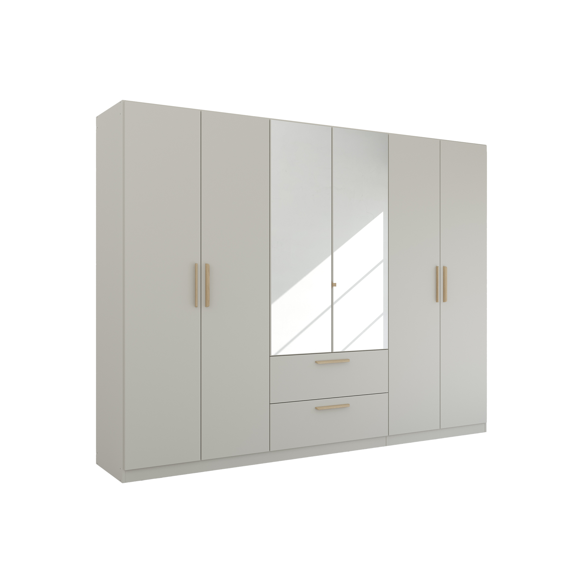 Drehtürenschrank Sky Grau 54*271*210 Drehtürenschrank Sky Grau 54*271*210