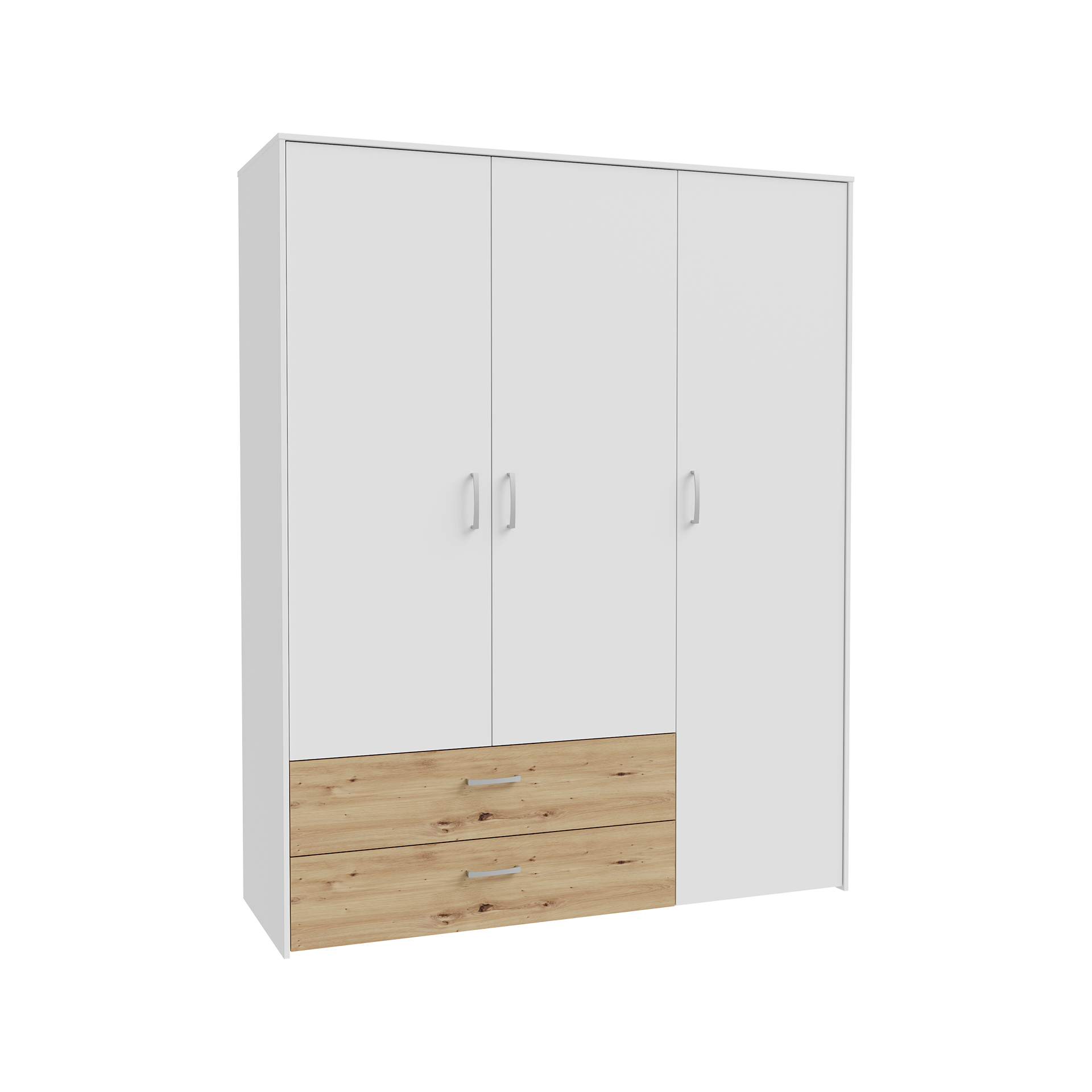 Drehtürenschrank Cultur Weiß