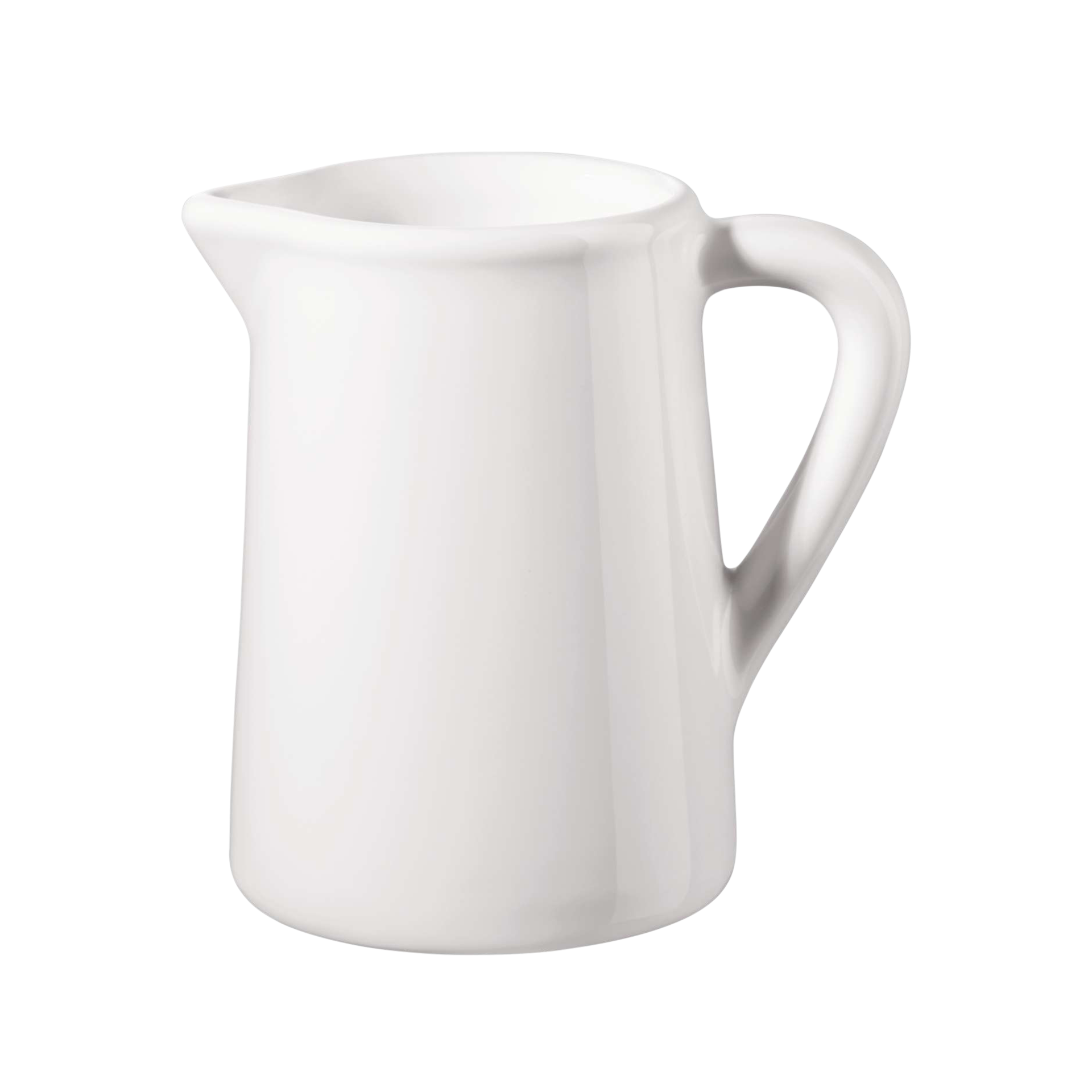 Milchkännchen Grande Weiß Glänzend