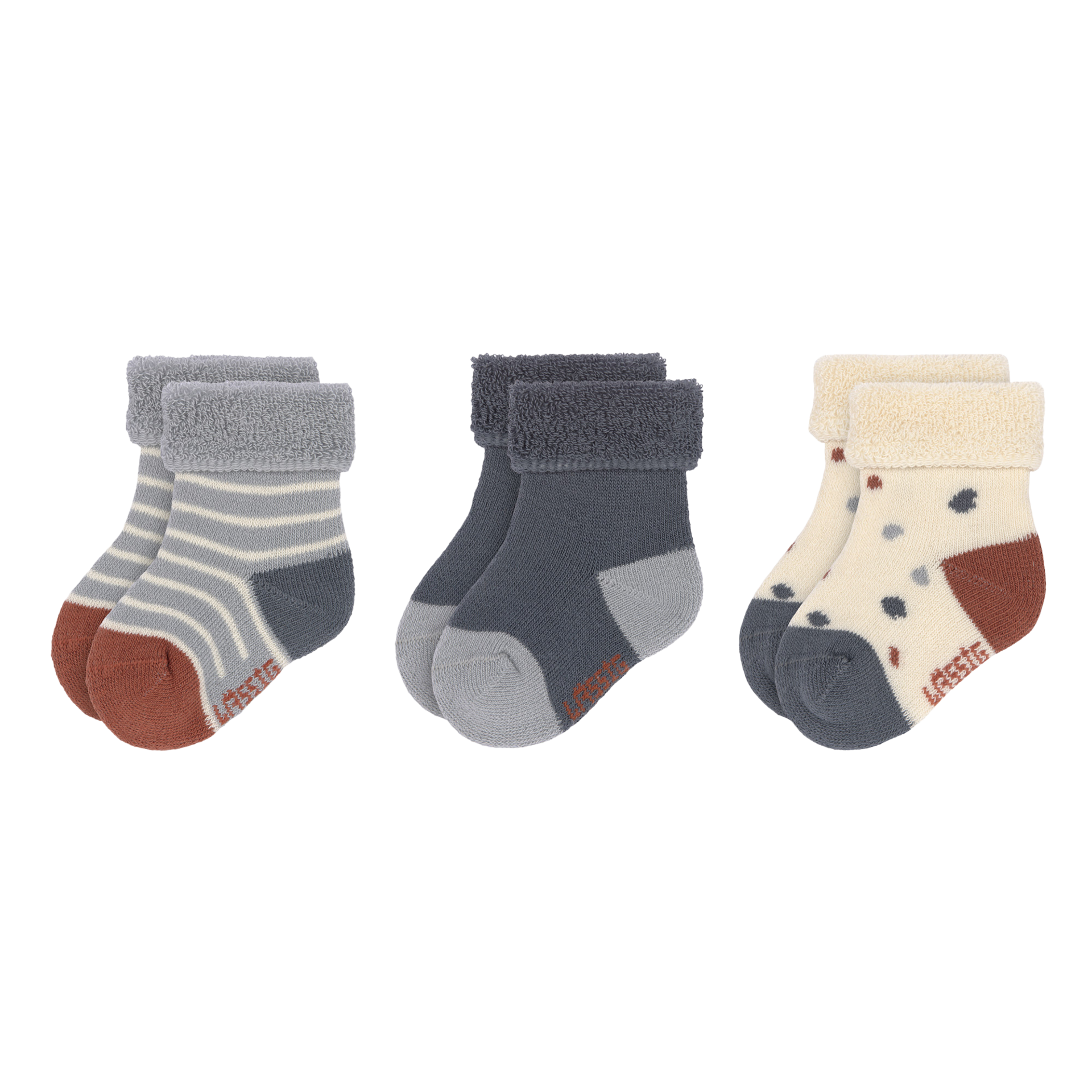 Erstlingssocke Newborn Socks 3-teilig blue Erstlingssocke Newborn Socks 3-teilig blue