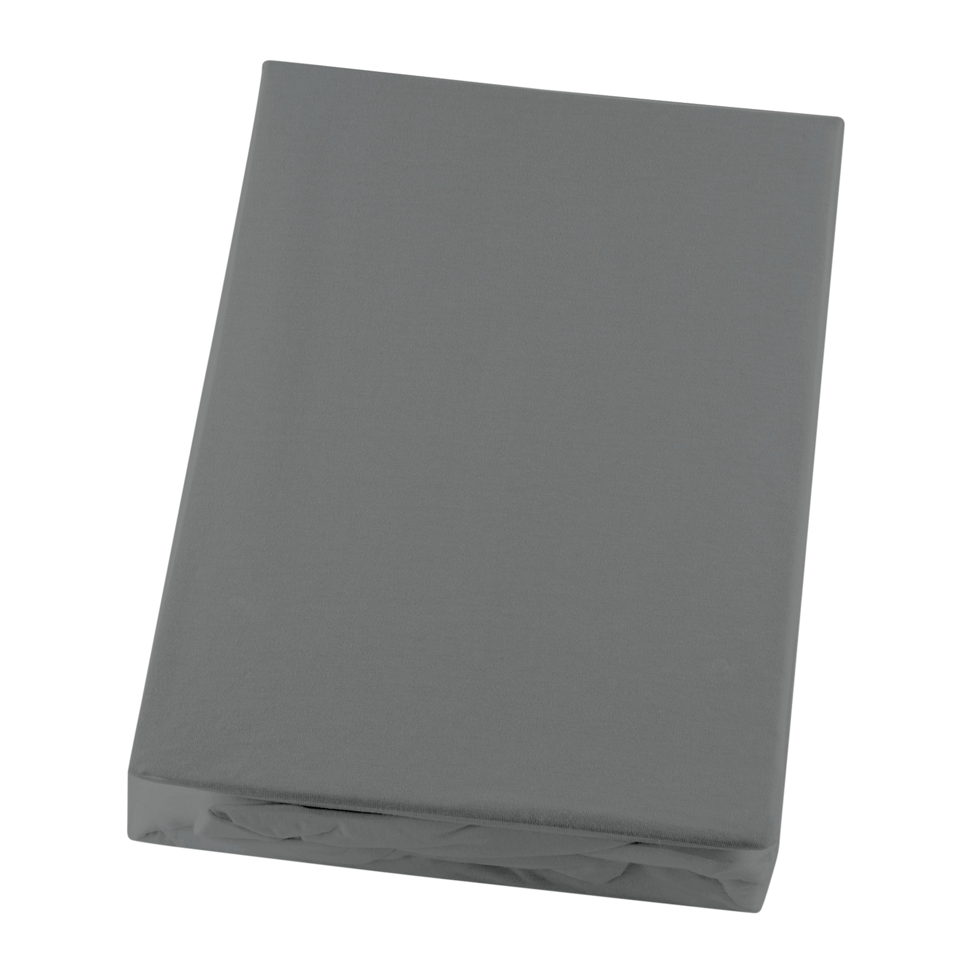 Spannbetttuch 90/100x190/200cm anthrazit