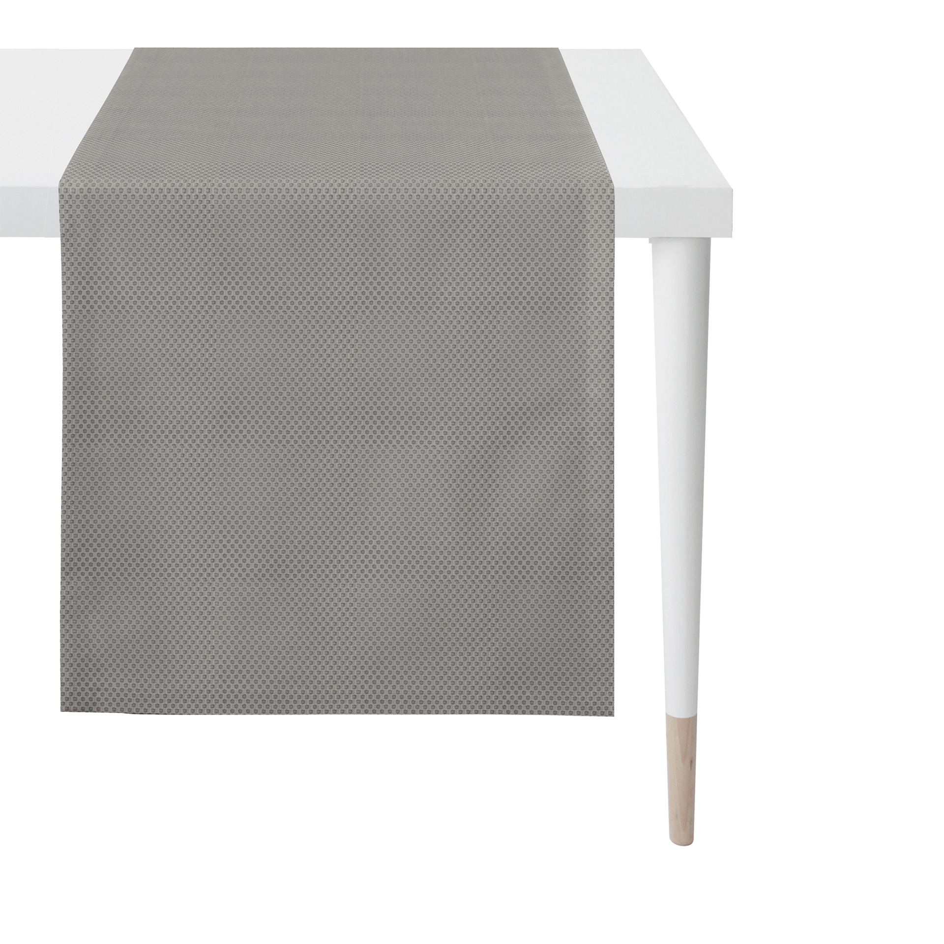 Tischläufer Miles grau / grautöne 40x150